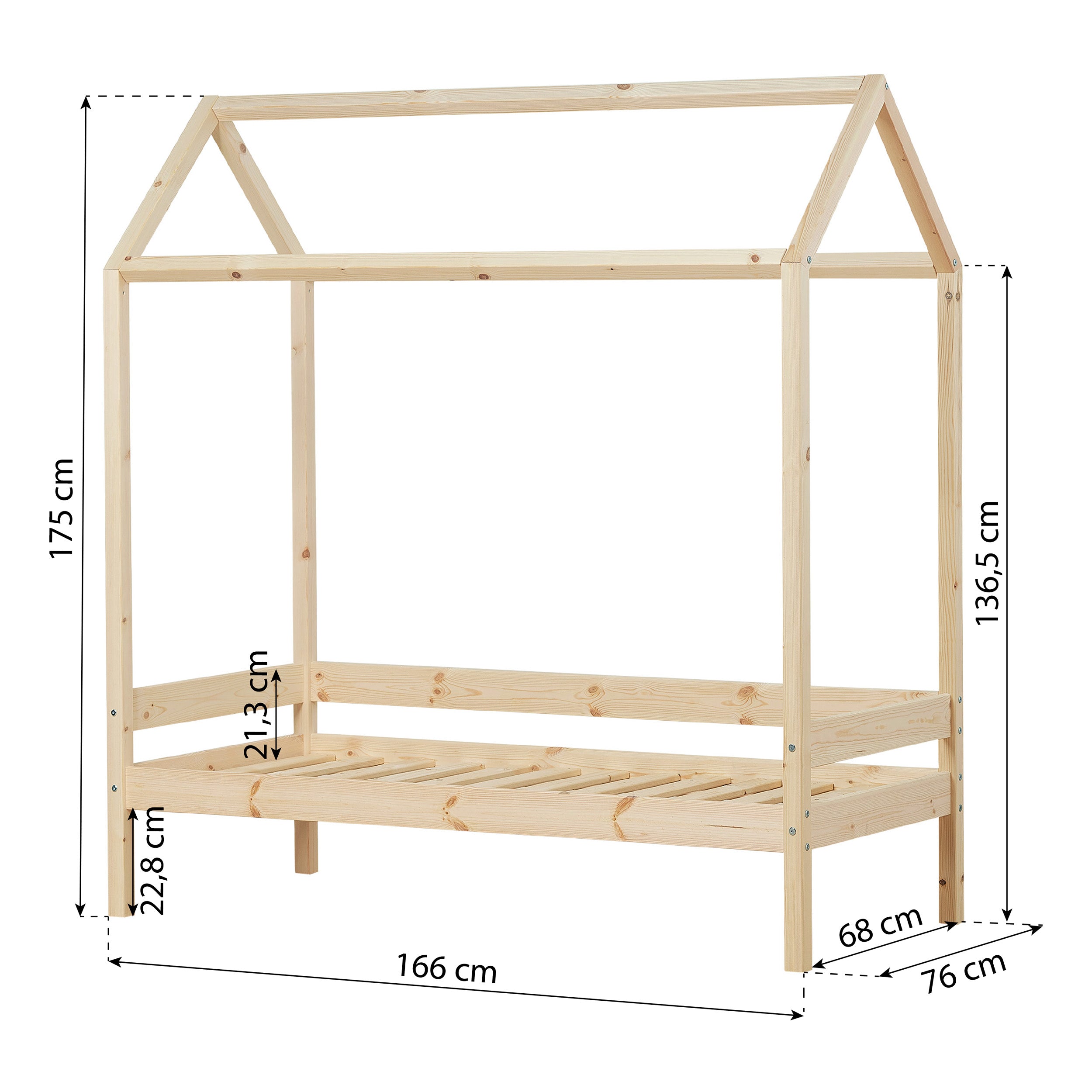 Hoppekids ECO Comfort Letto Casetta