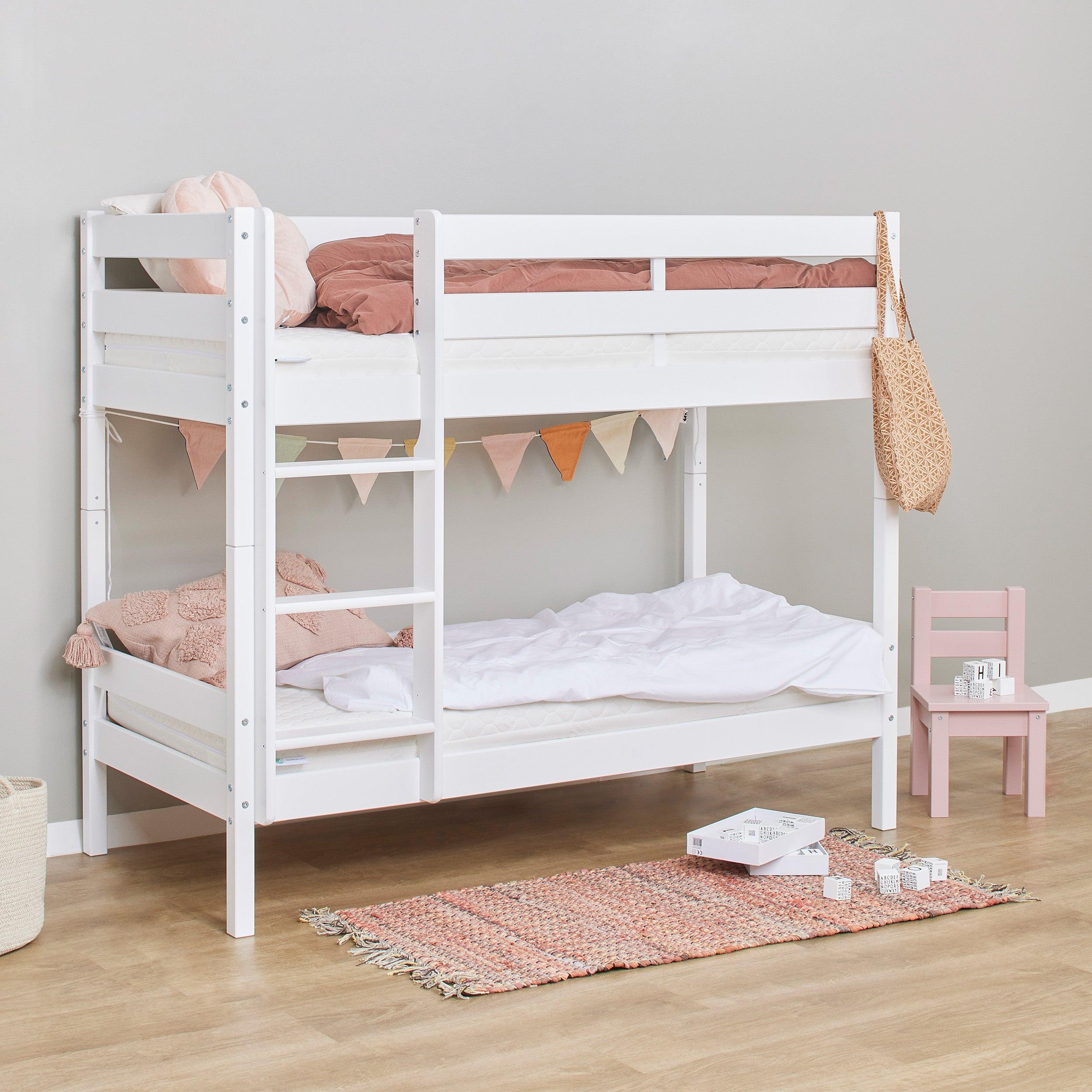 Hoppekids ECO Comfort Lit superposé avec 2 Matelas 70x160 / 90x200