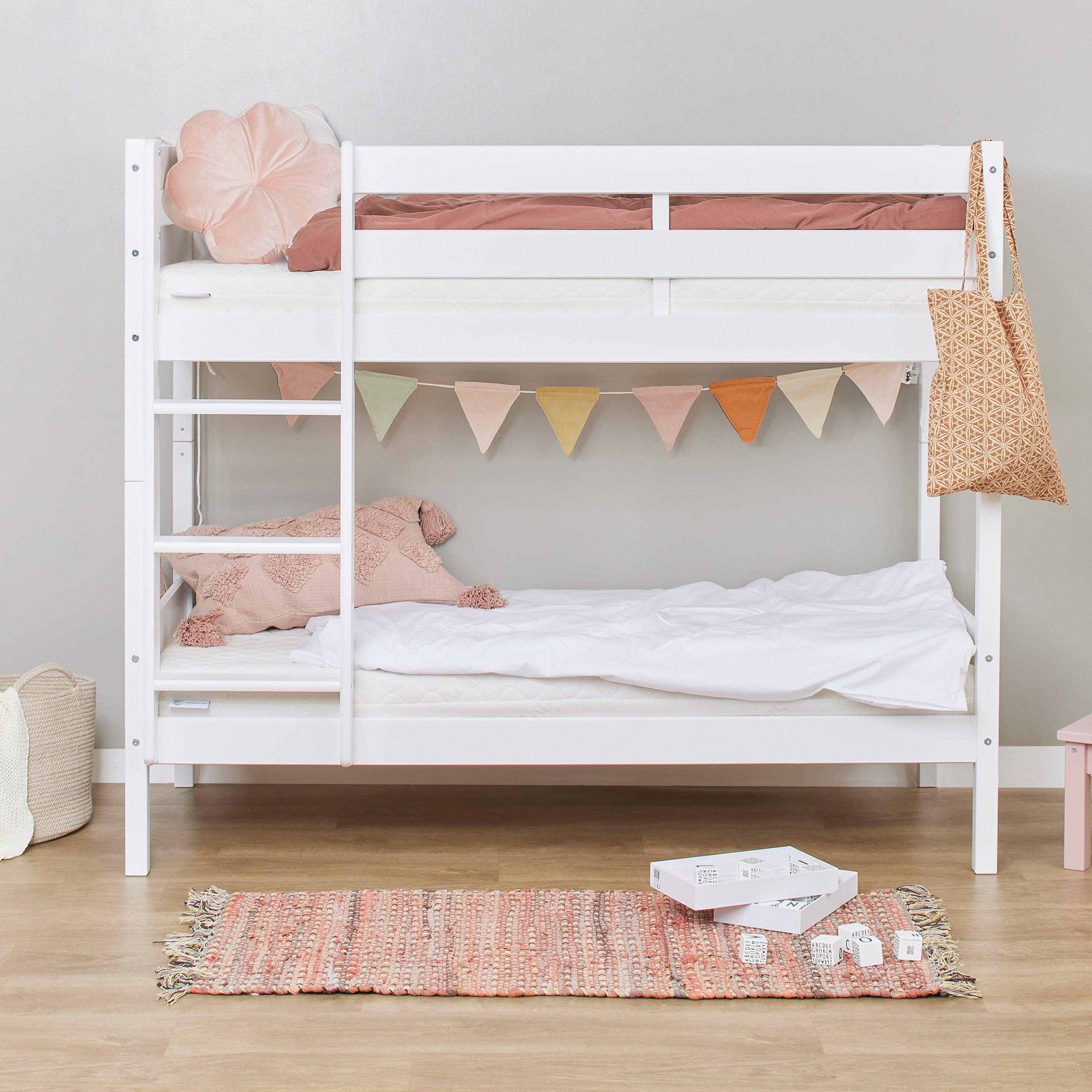 Hoppekids ECO Comfort Lit superposé avec 2 Matelas 70x160 / 90x200