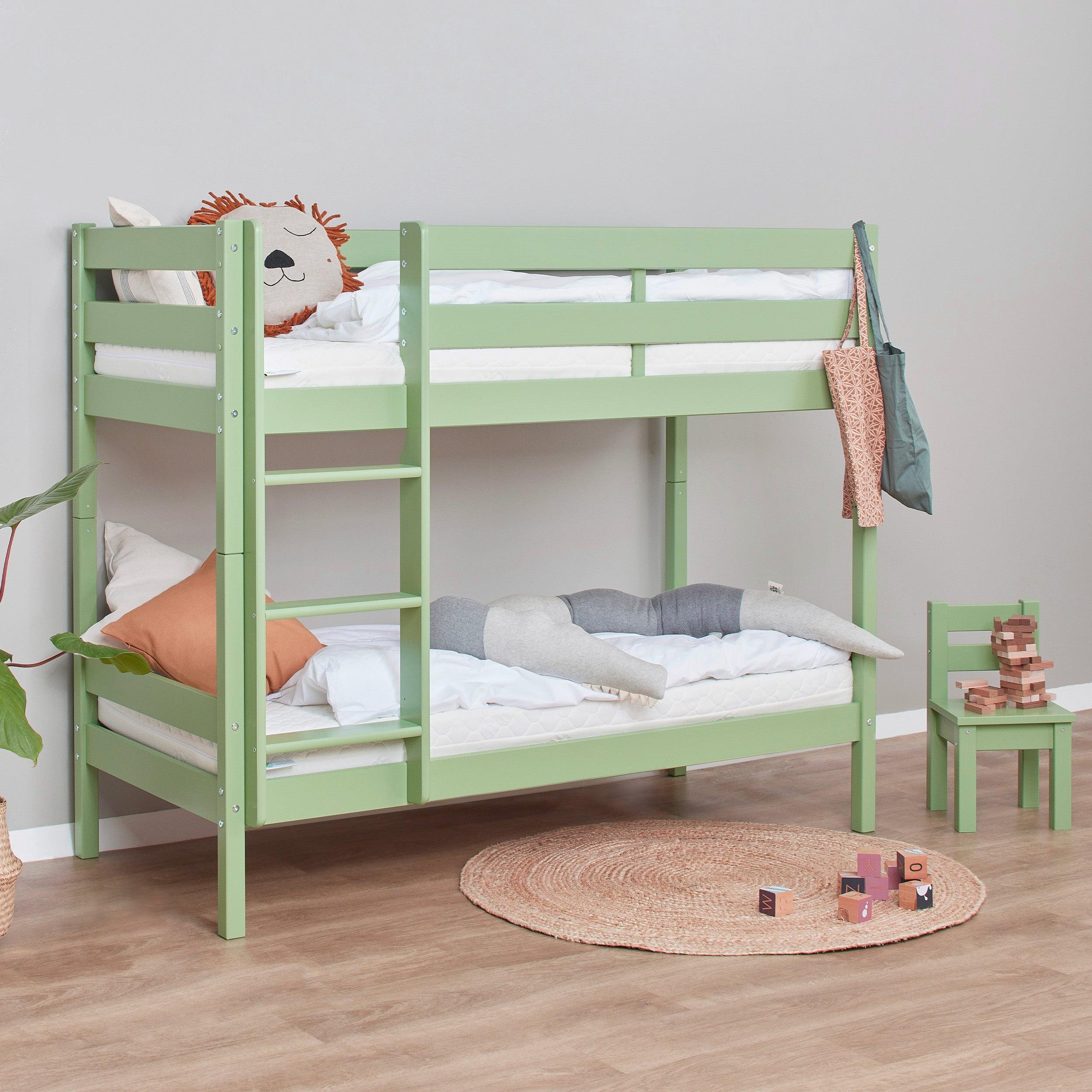 Hoppekids ECO Comfort Lit superposé avec 2 Matelas 70x160 / 90x200