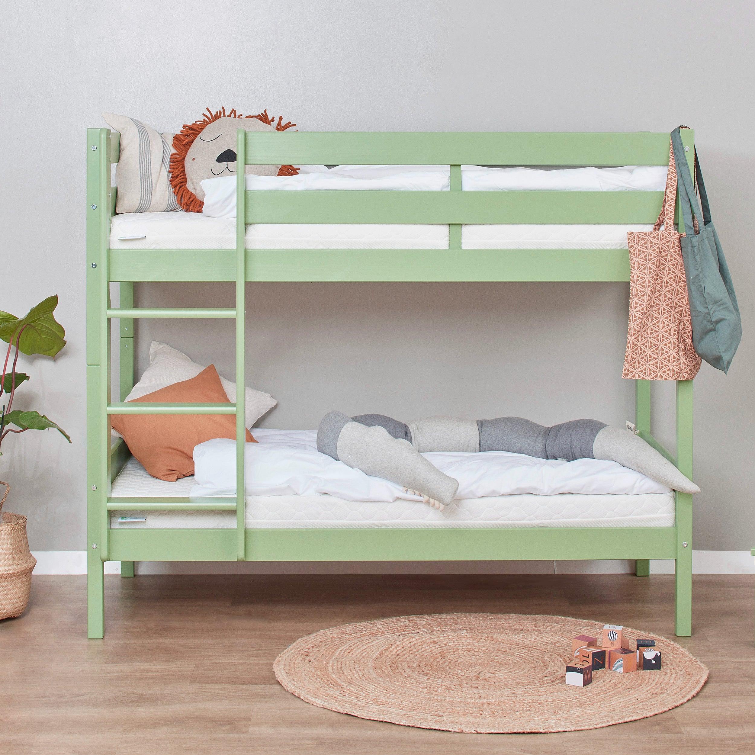 Hoppekids ECO Comfort Lit superposé avec 2 Matelas 70x160 / 90x200