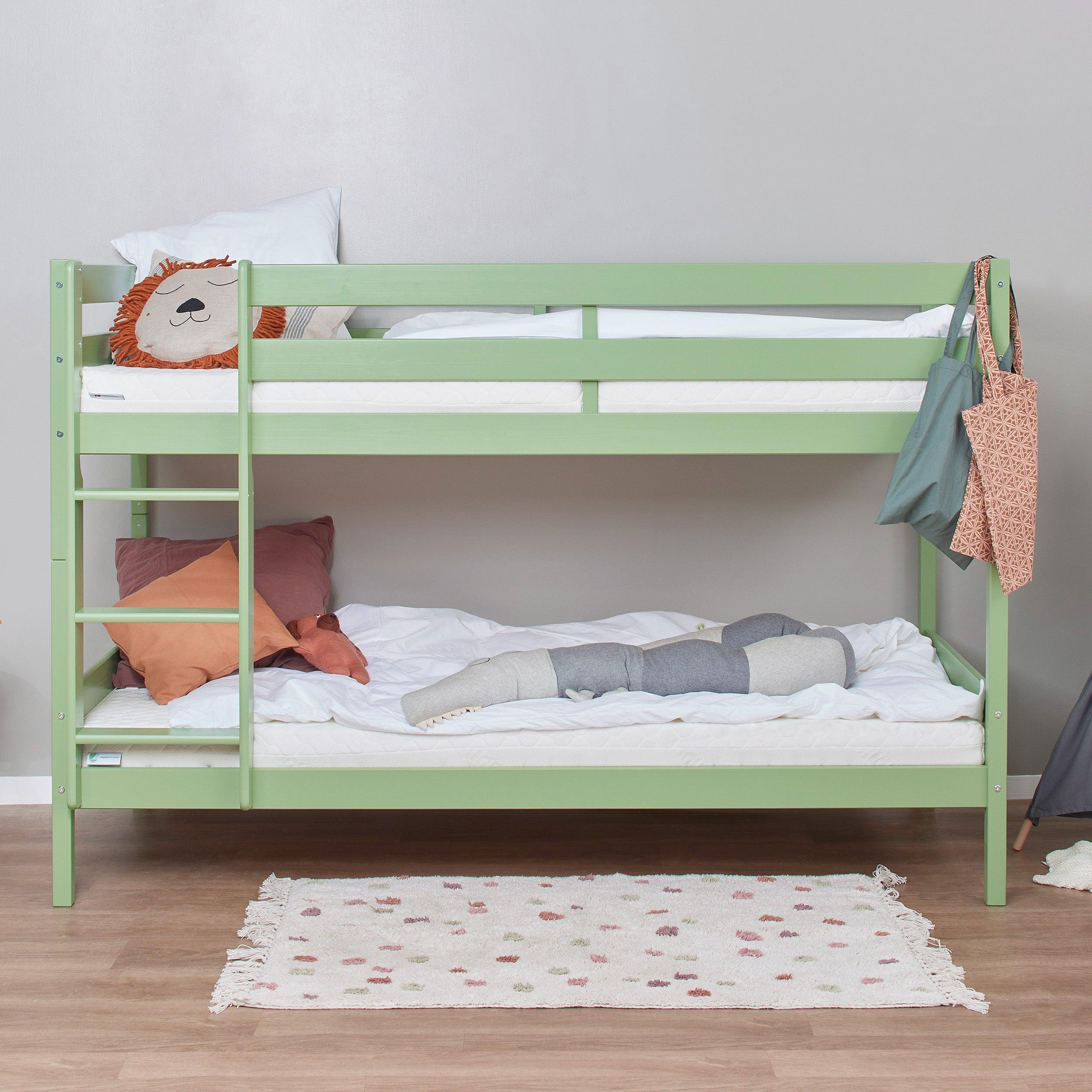 Hoppekids ECO Comfort Lit superposé avec 2 Matelas 70x160 / 90x200