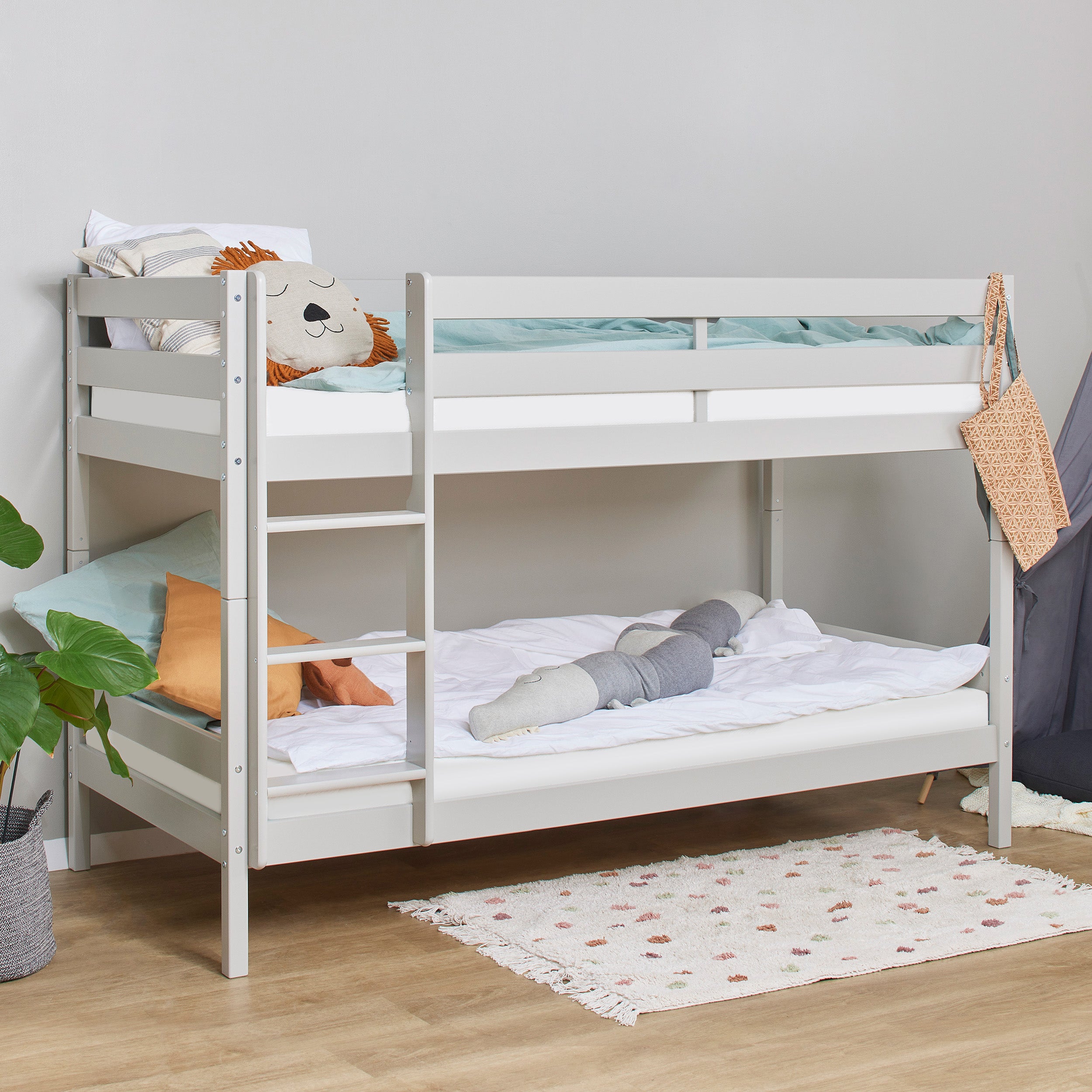Hoppekids ECO Comfort Lit superposé avec 2 Matelas 70x160 / 90x200