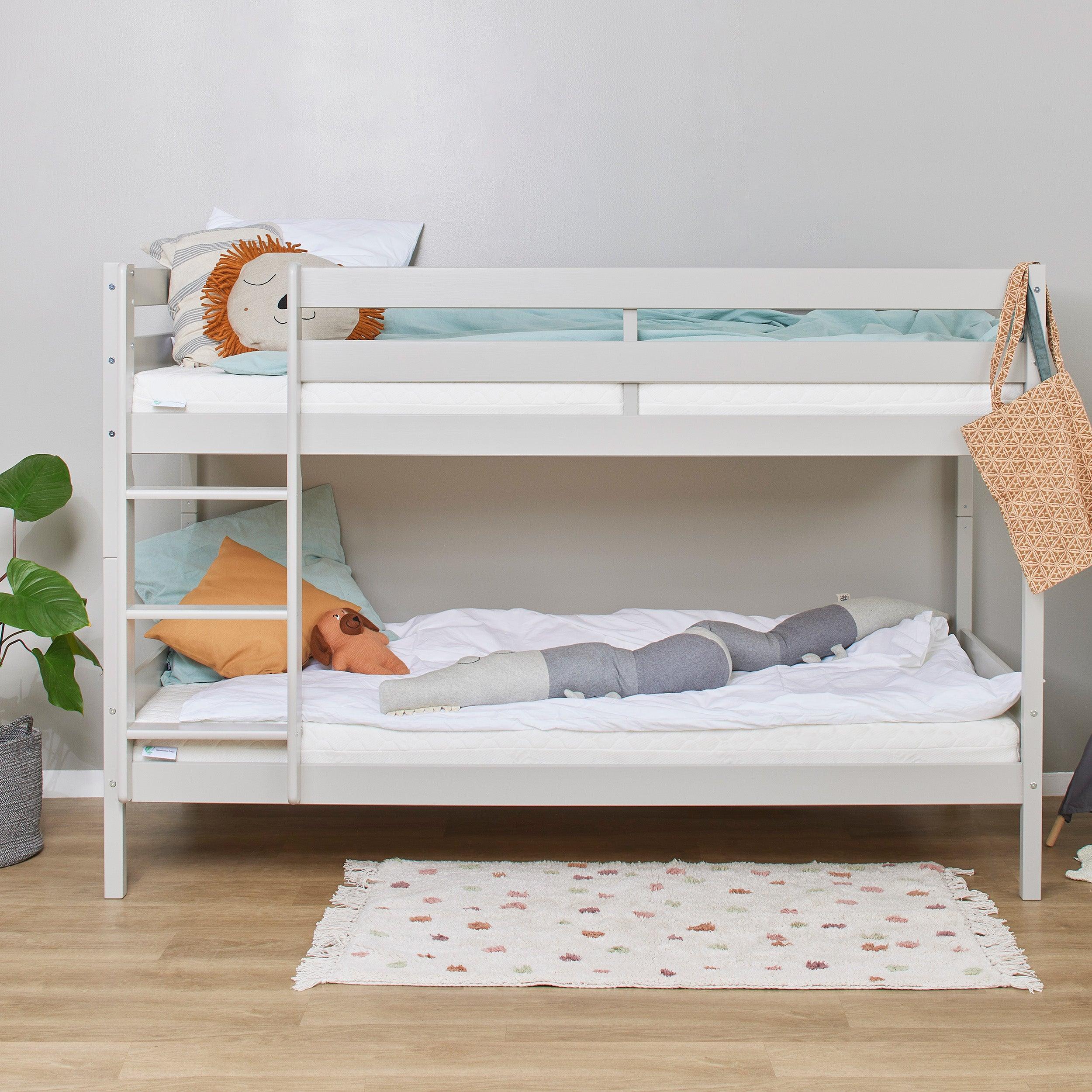Hoppekids ECO Comfort Lit superposé avec 2 Matelas 70x160 / 90x200