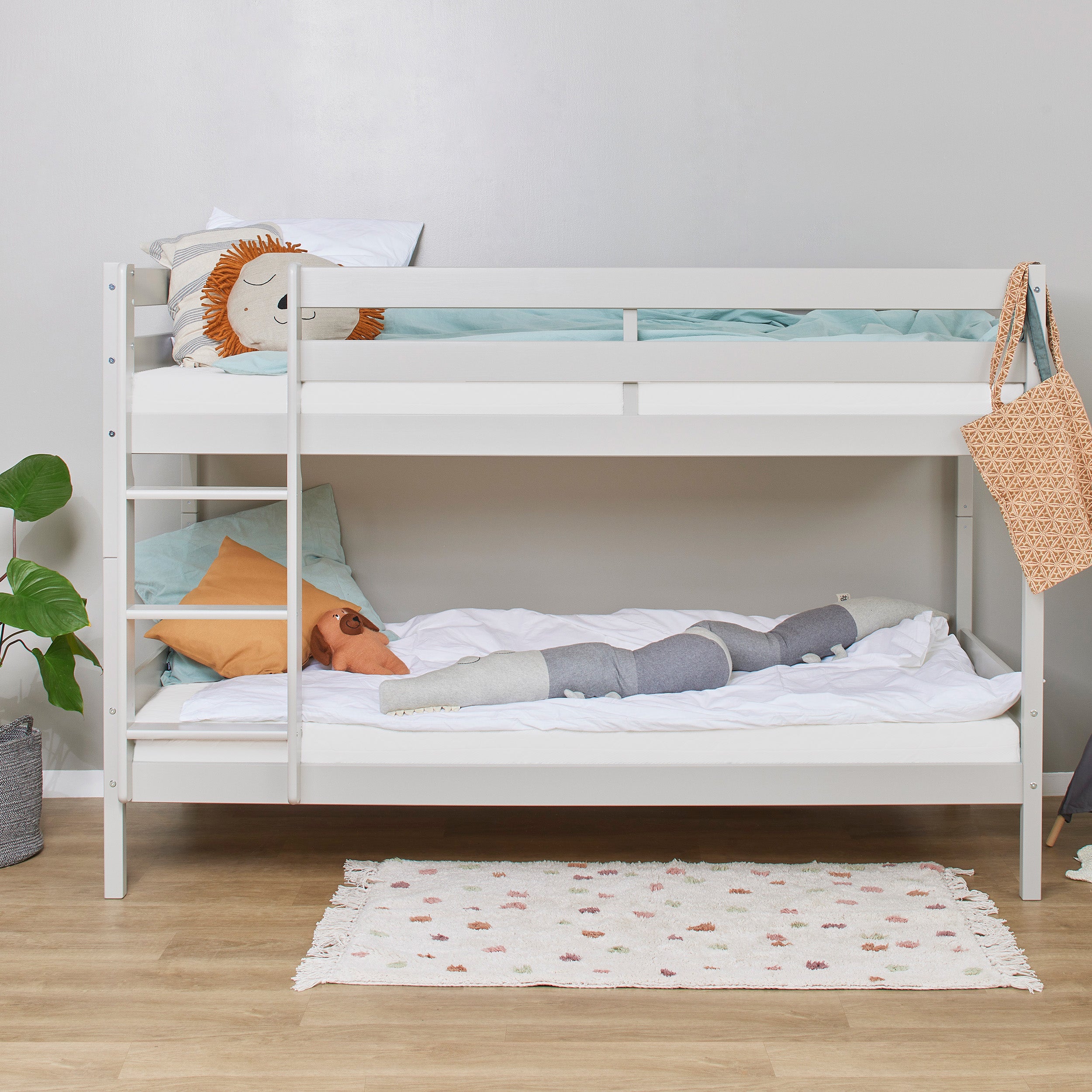 Hoppekids ECO Comfort Lit superposé avec 2 Matelas 70x160 / 90x200