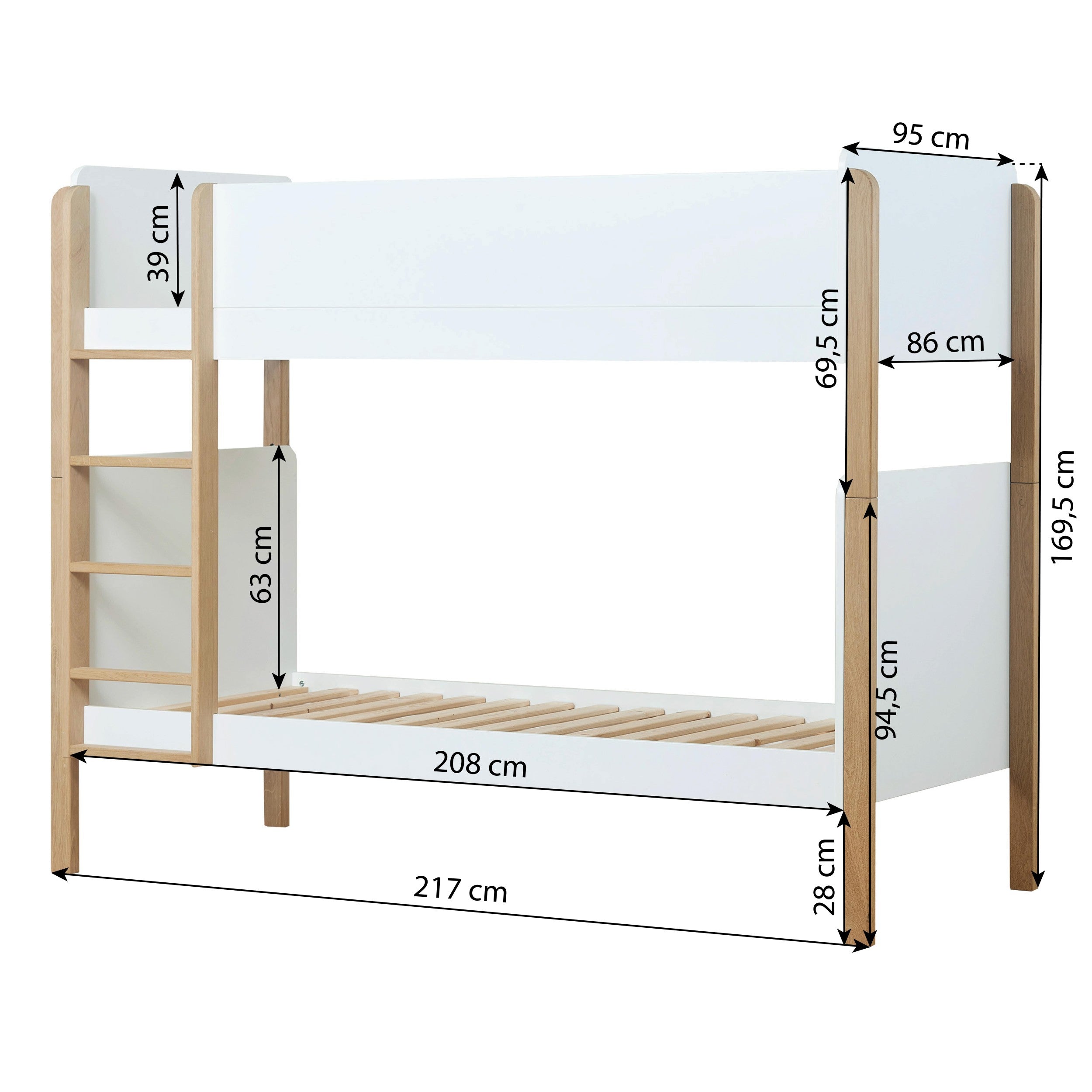 Hoppekids Blend Køjeseng