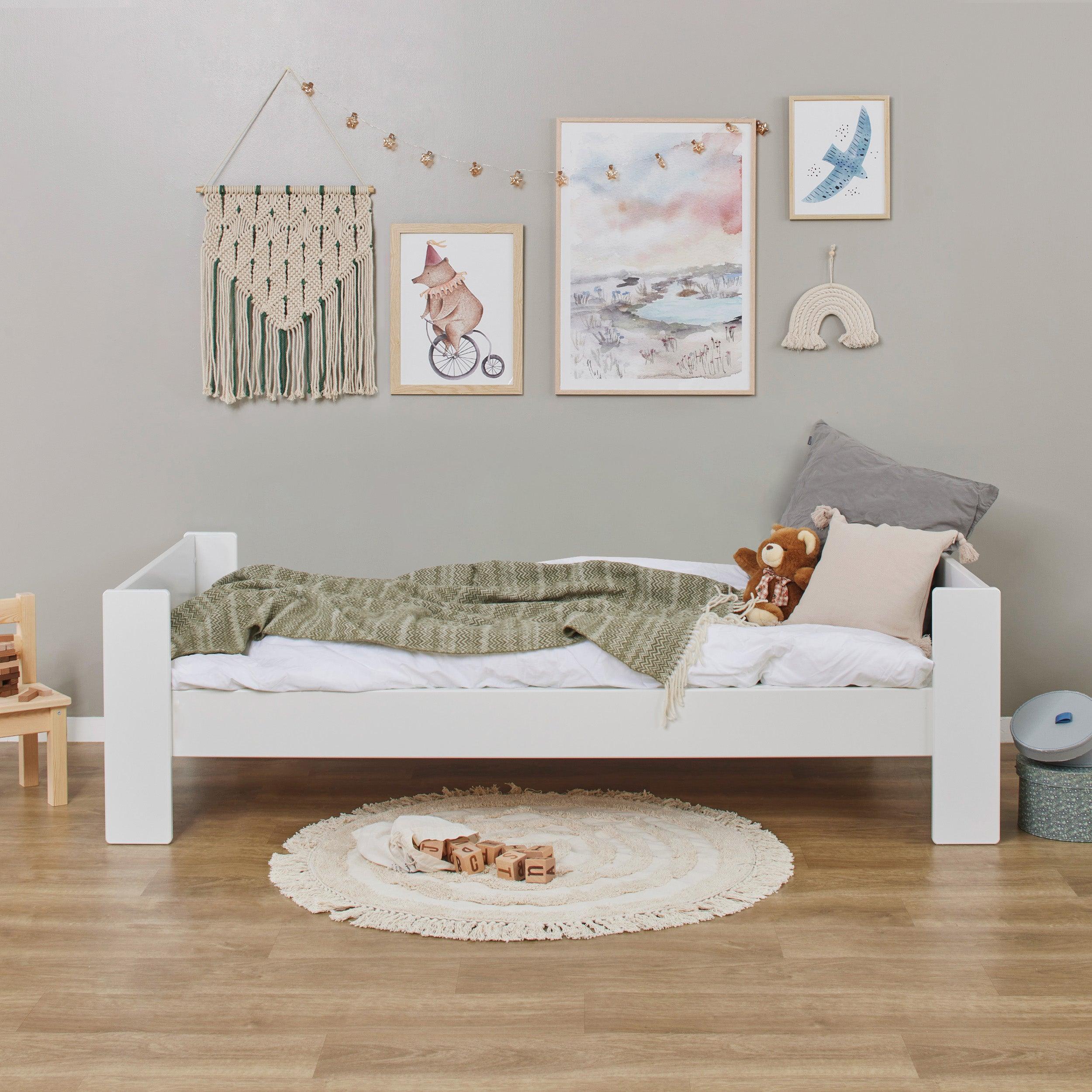 Hoppekids SFK Einzelbett 90x200 cm, Weiß