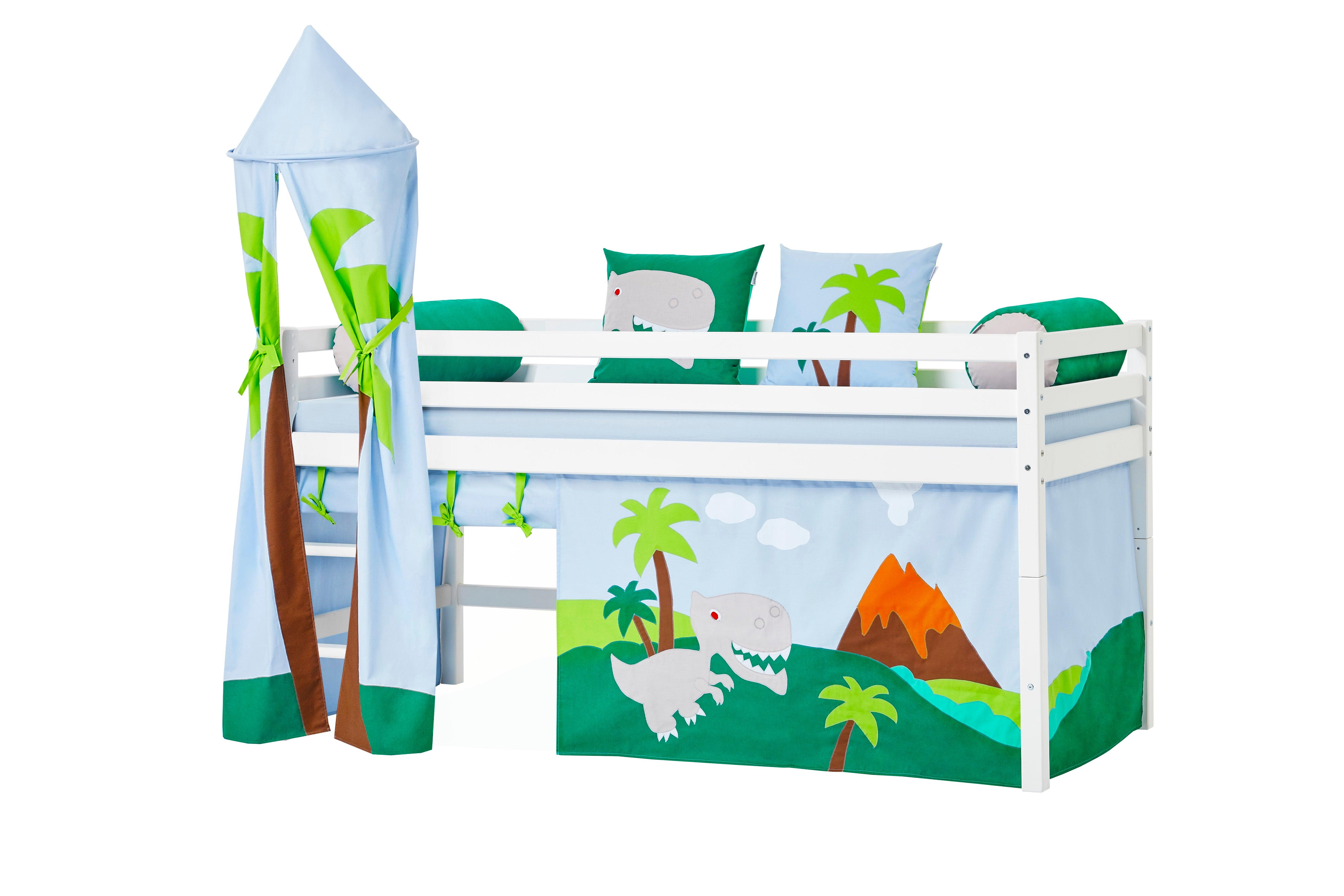 Ensemble de thème dinosaure pour lit mi-hauteur et lit surélevé Hoppekids
