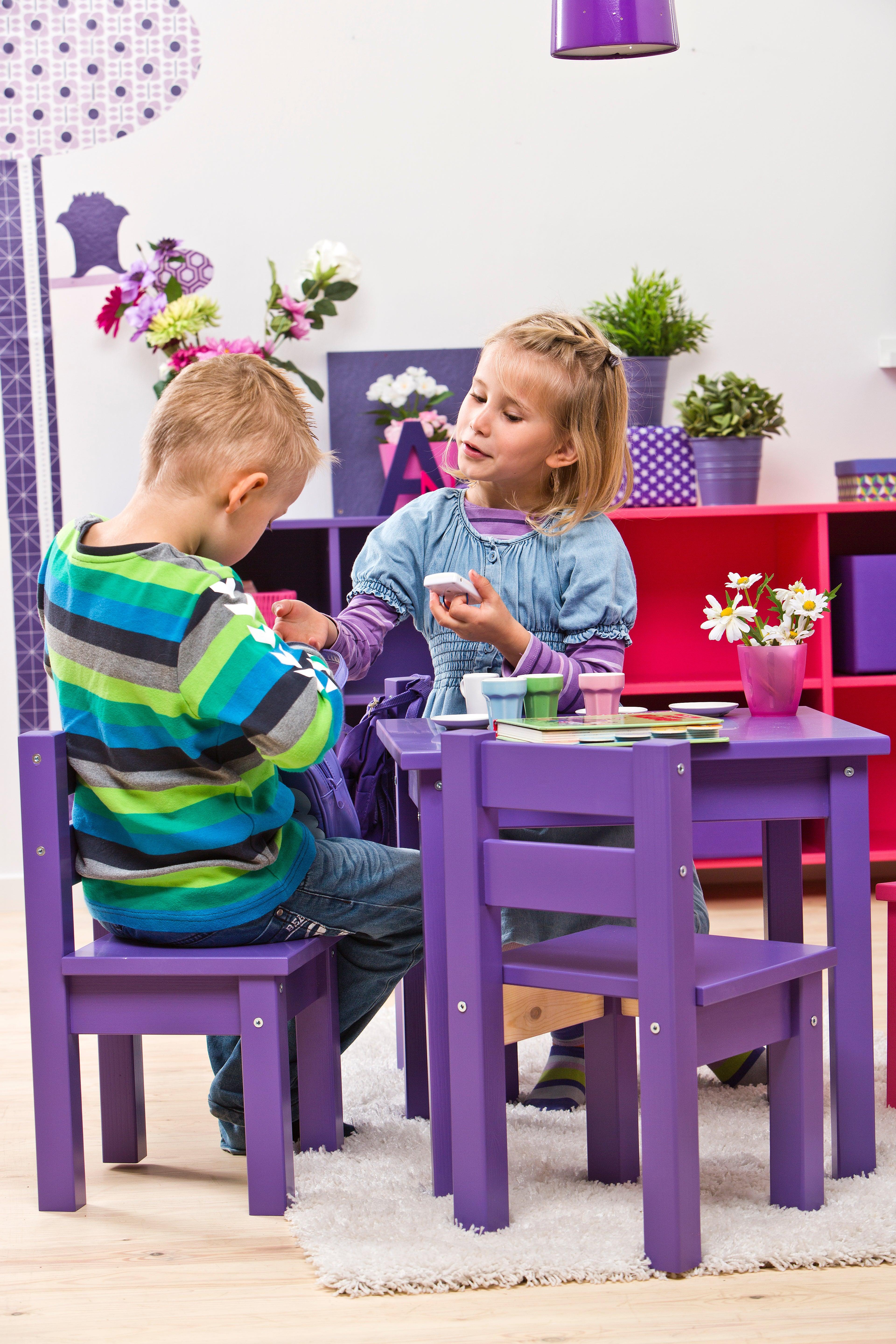 Outlet: Zestaw stołów i krzeseł MADS