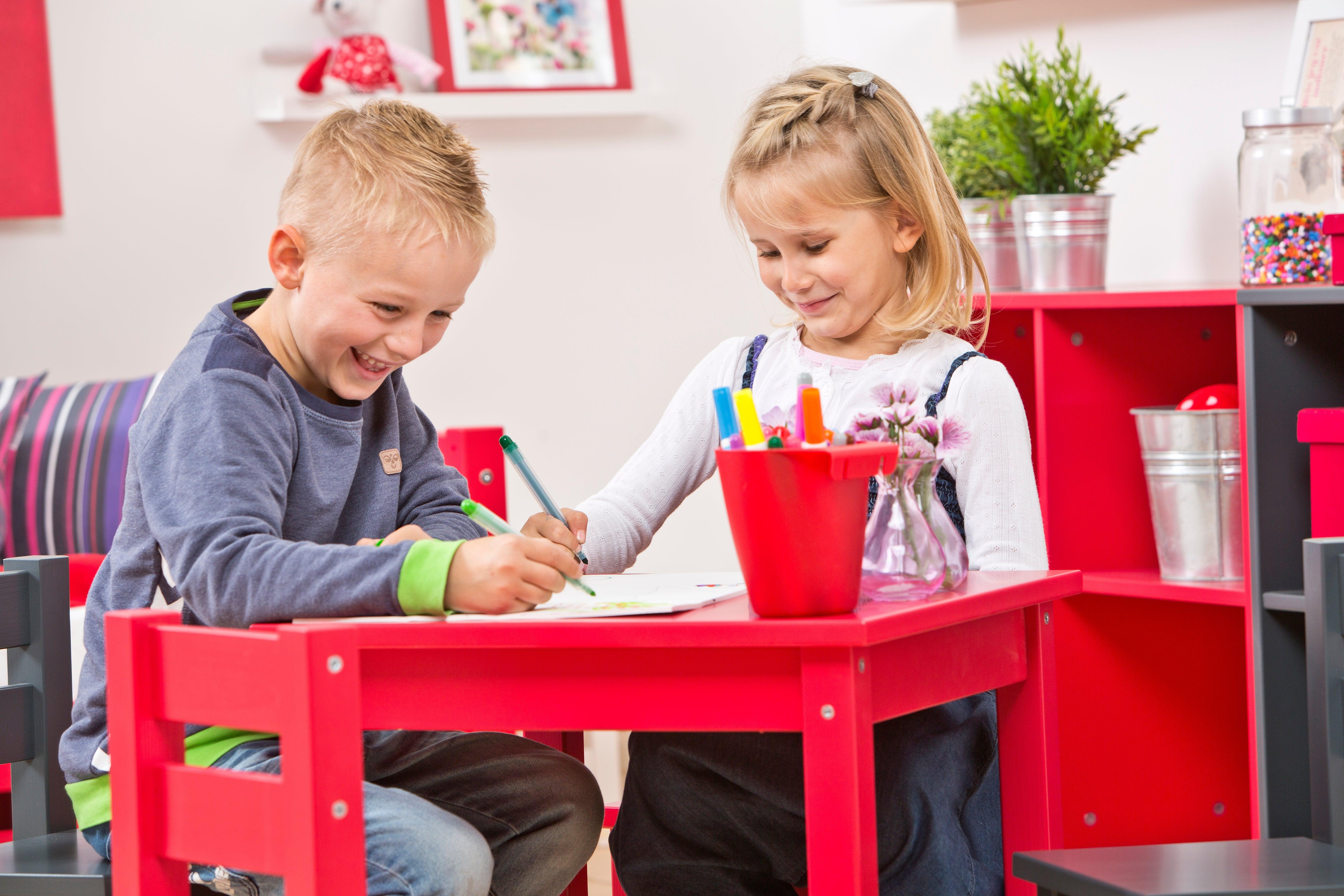 Outlet: Zestaw stołów i krzeseł MADS