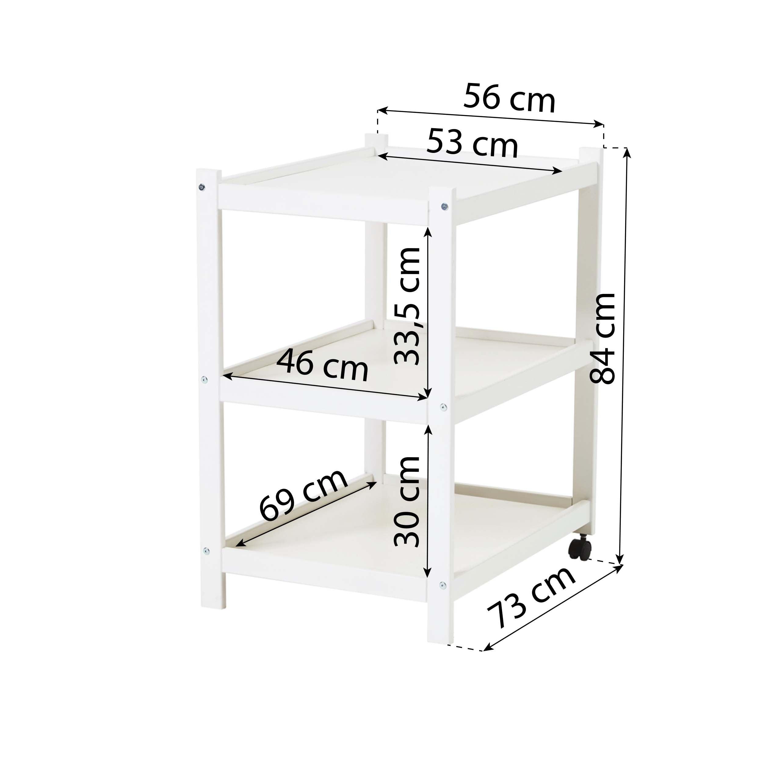 Hoppekids IDA-MARIE Changing Table Shelf