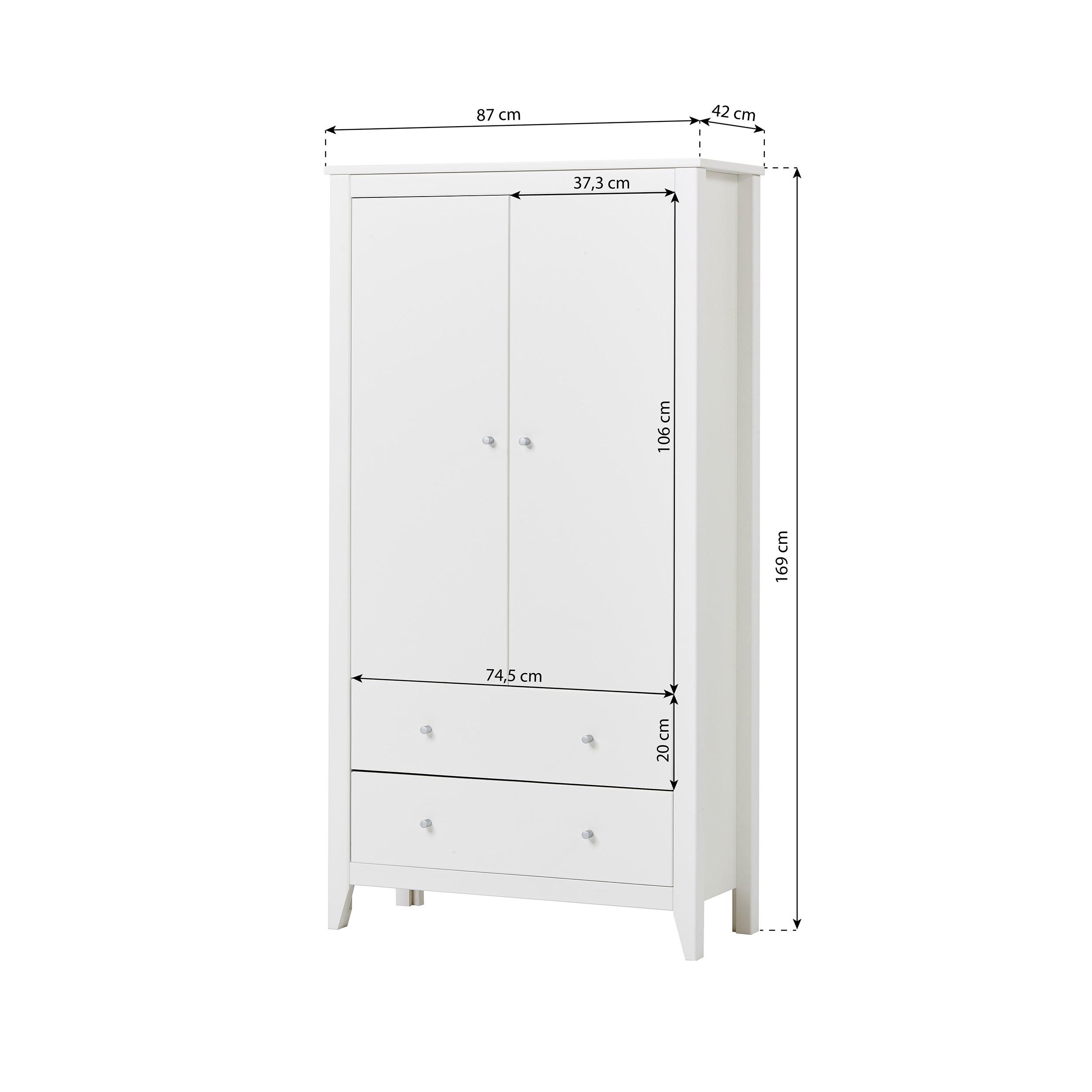 Hoppekids HANS drzwi do szafy, biały