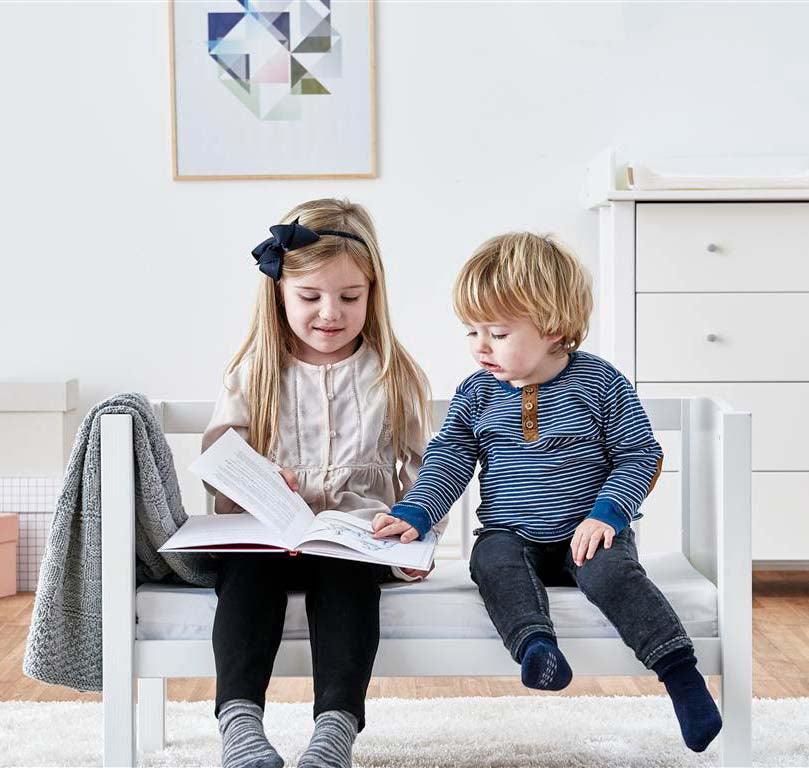 Hoppekids Vugge 40x80 cm, Hvid