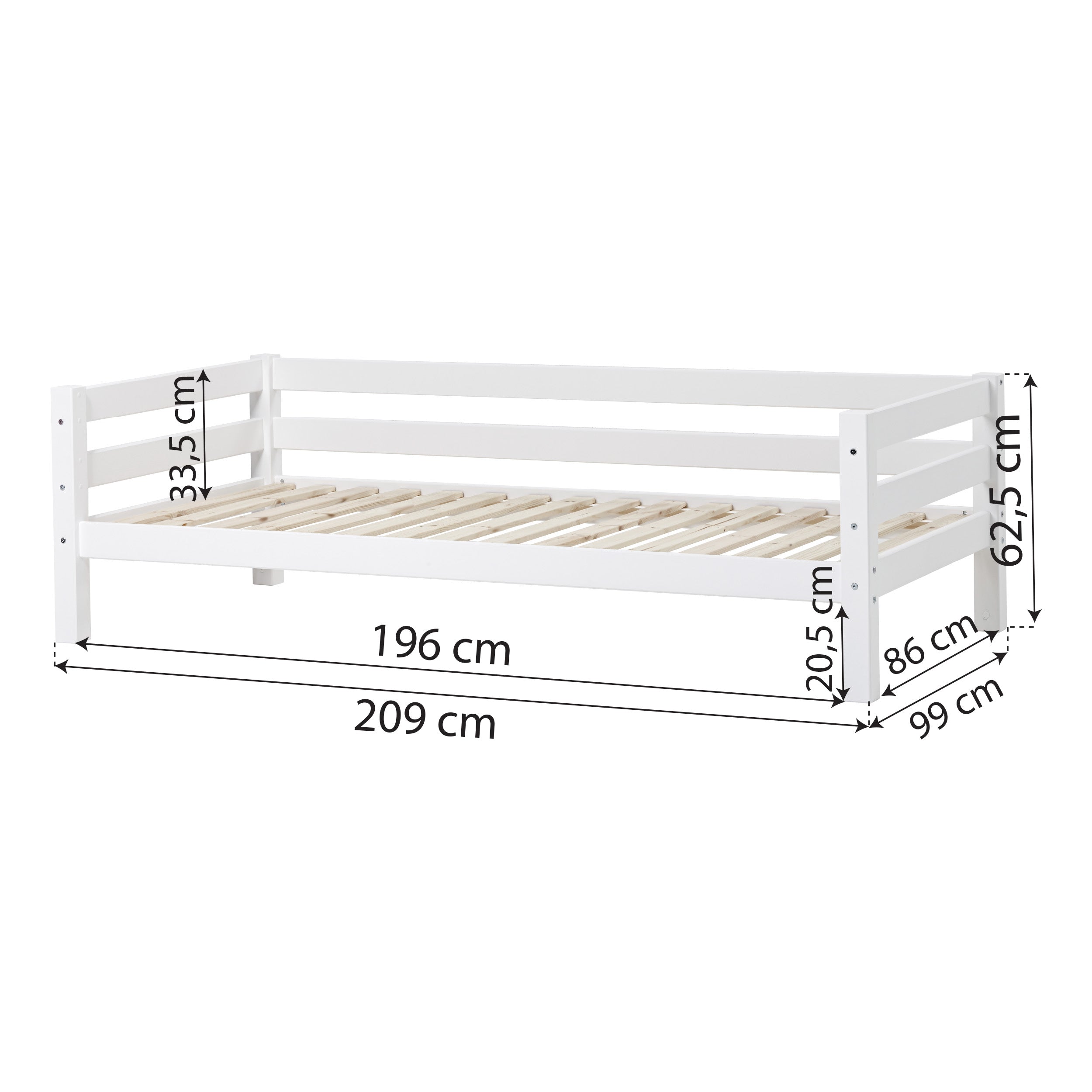 Hoppekids ECO Luxury Einzelbett