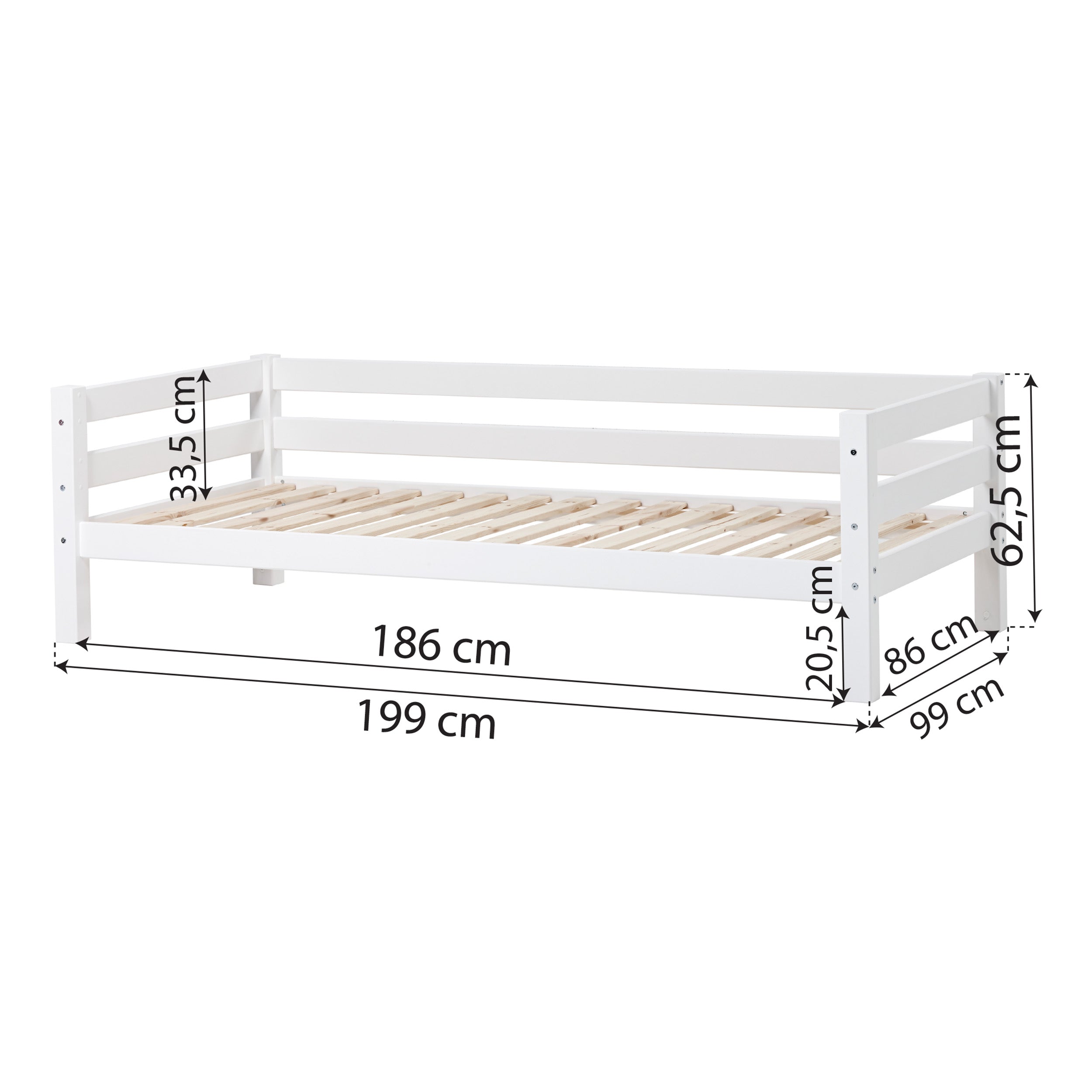 Hoppekids ECO Luxury Einzelbett