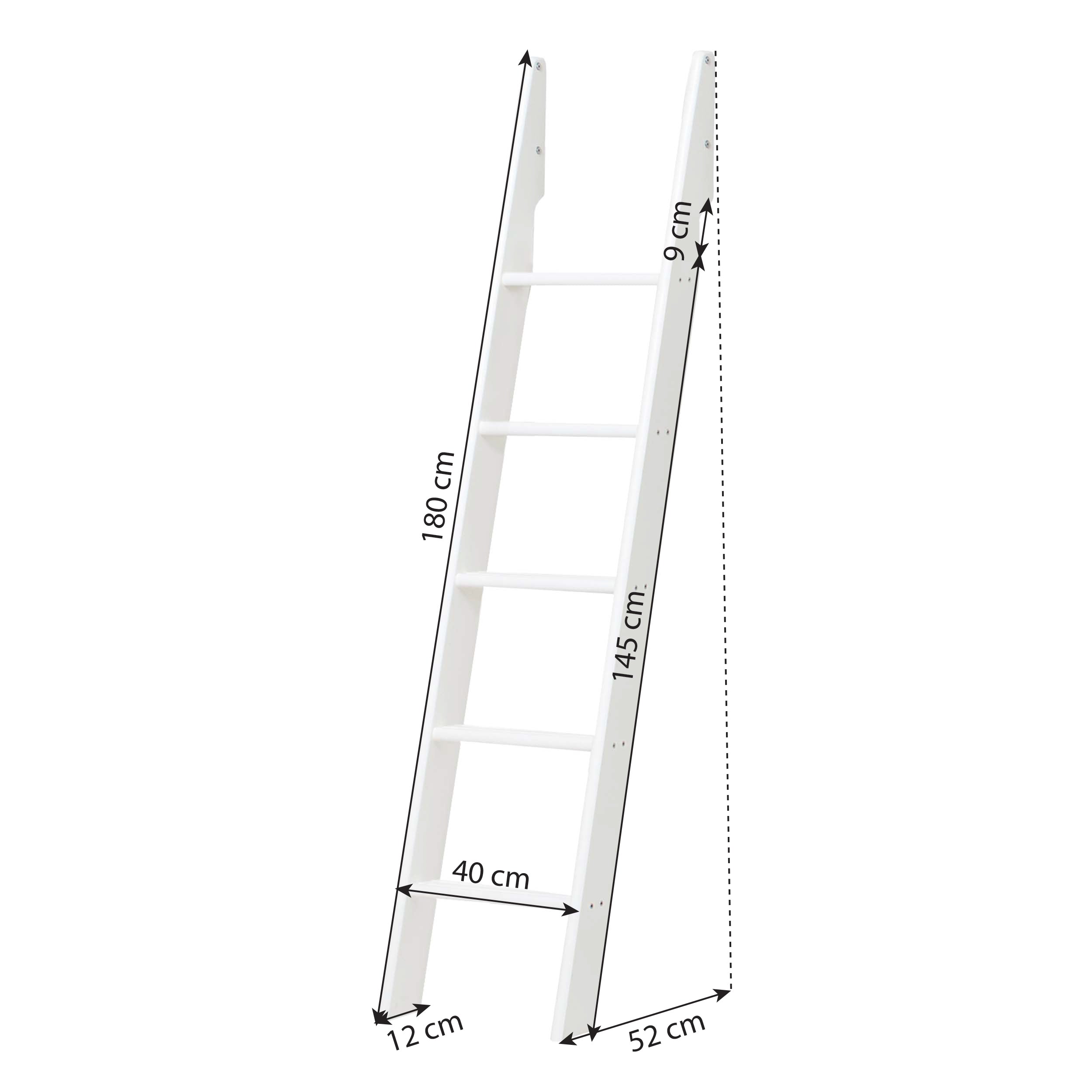 Hoppekids ECO Luxury stige til Højseng