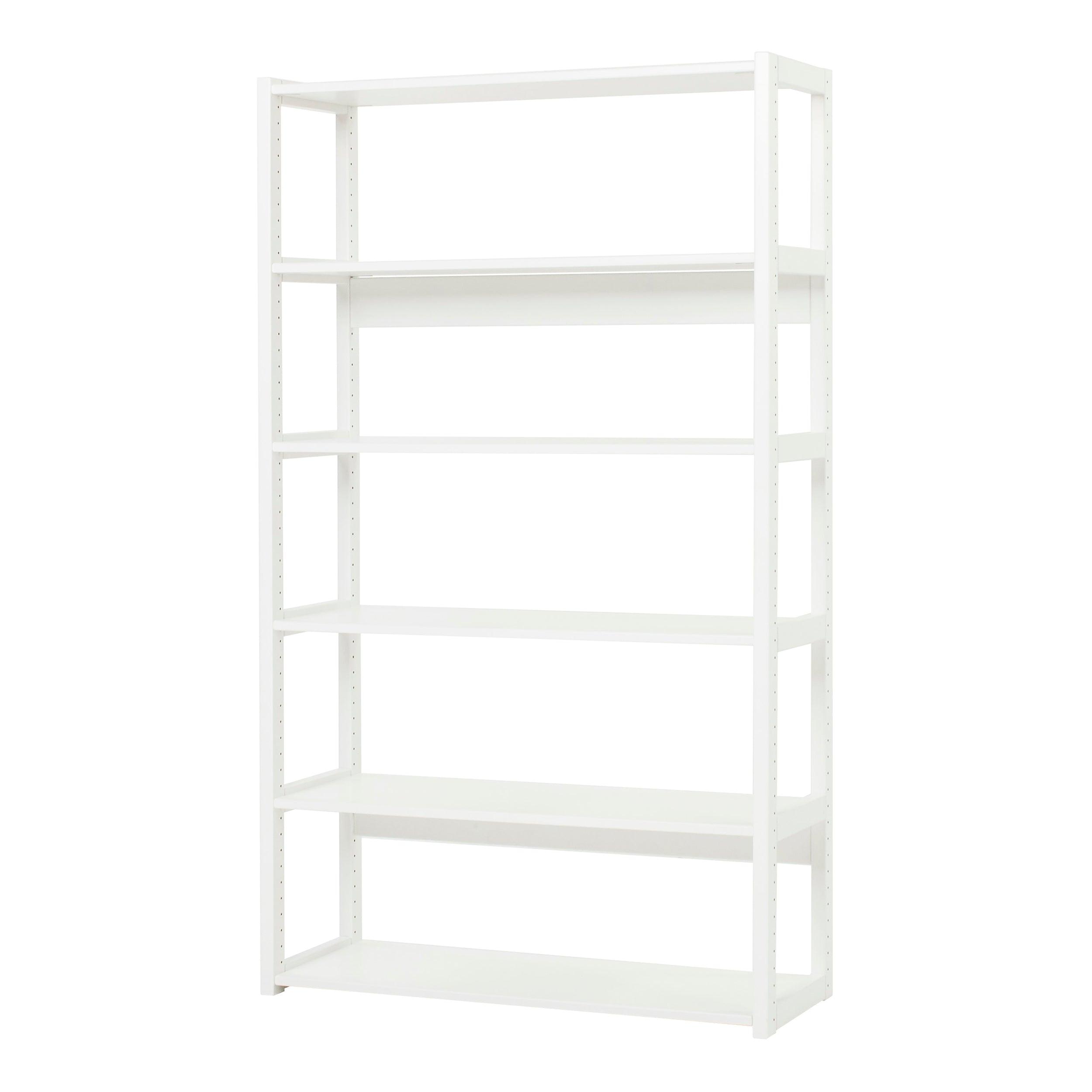 Hoppekids STOREY Set con 4 ripiani e 2 supporti, Bianco