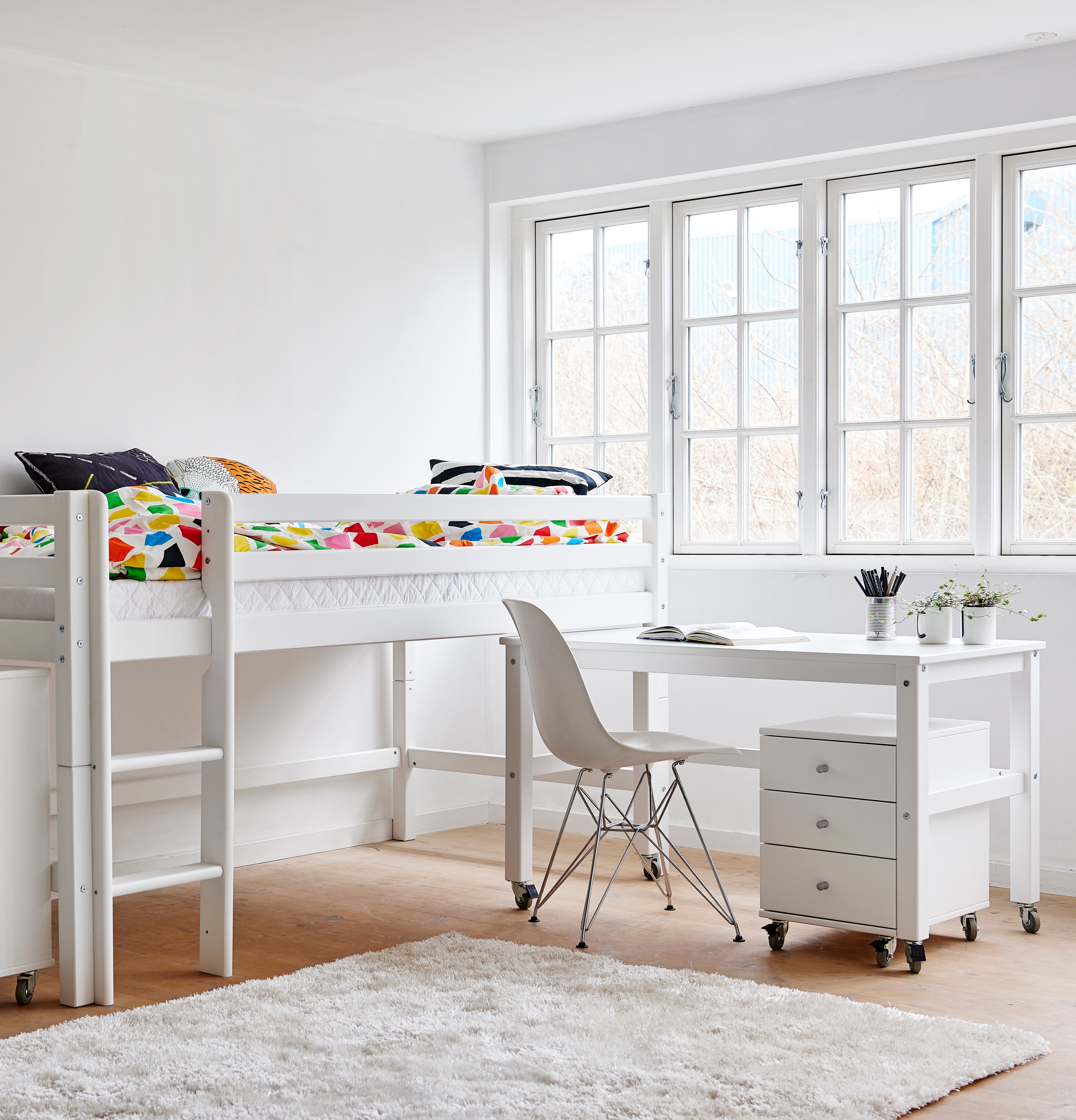 ECO Dream mid sleeper bed with desk