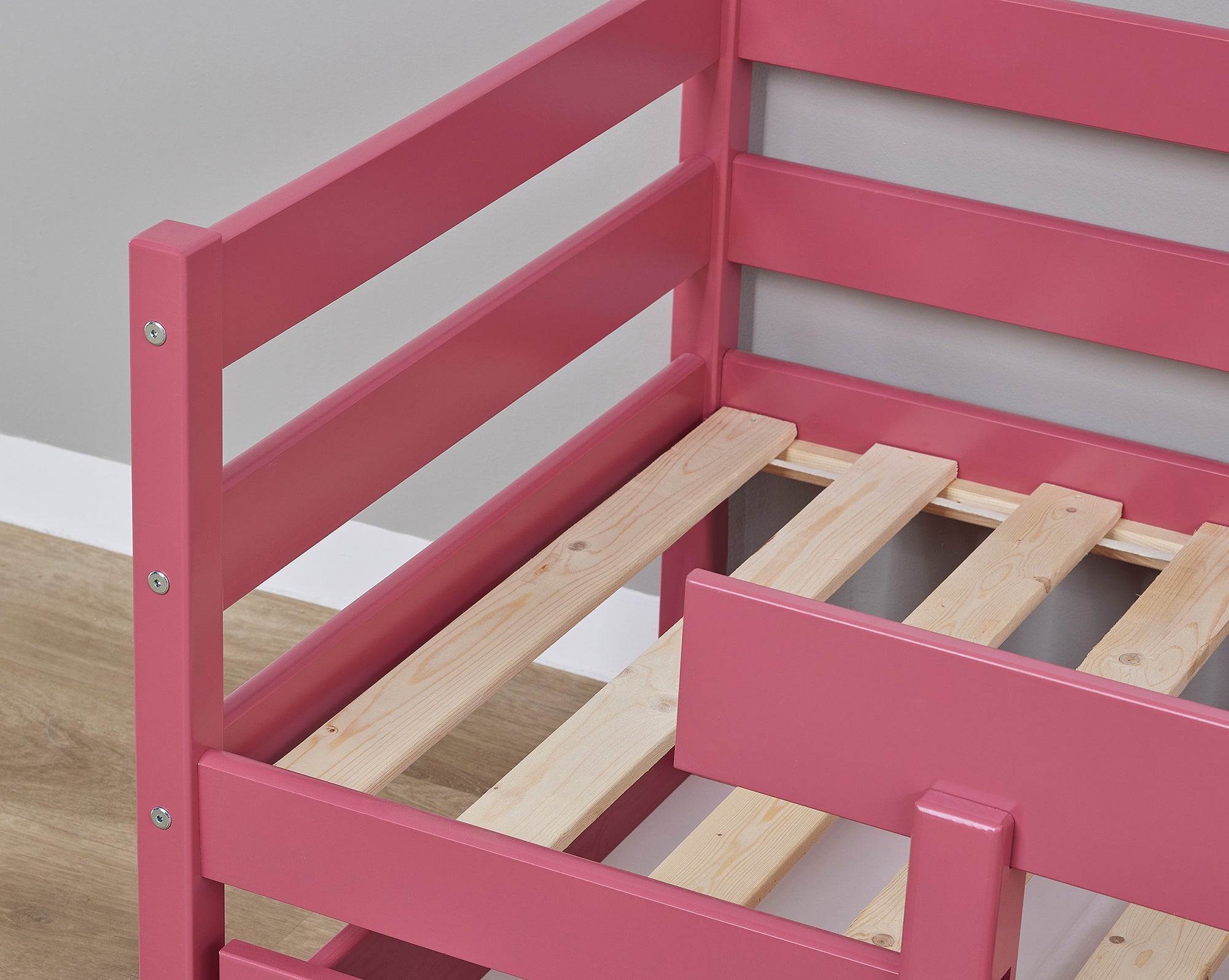 Hoppekids ECO Comfort Juniorseng 70x160 inkl. Skuffer og Sengehest