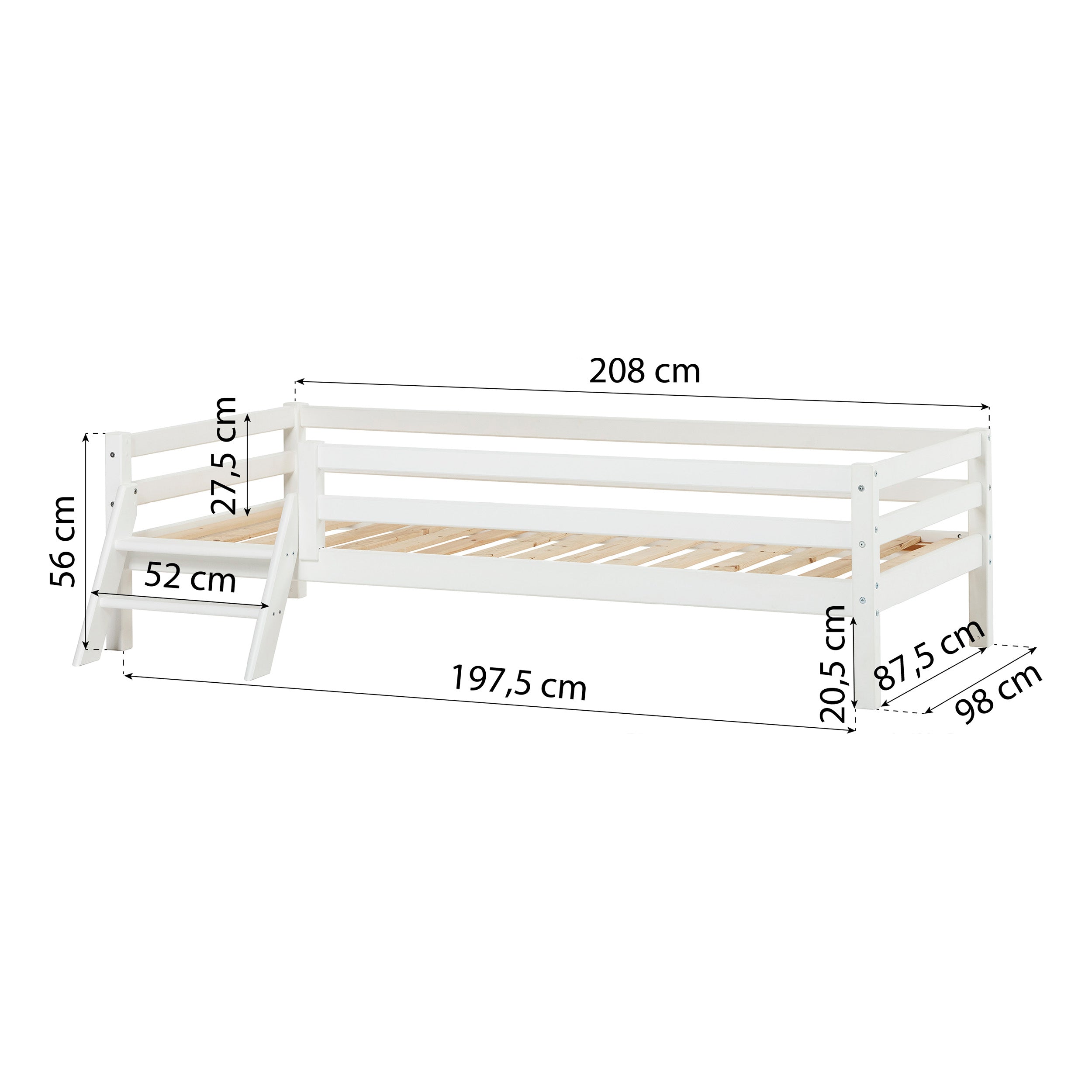 ECO Dream Lit junior avec matelas en Koldskum