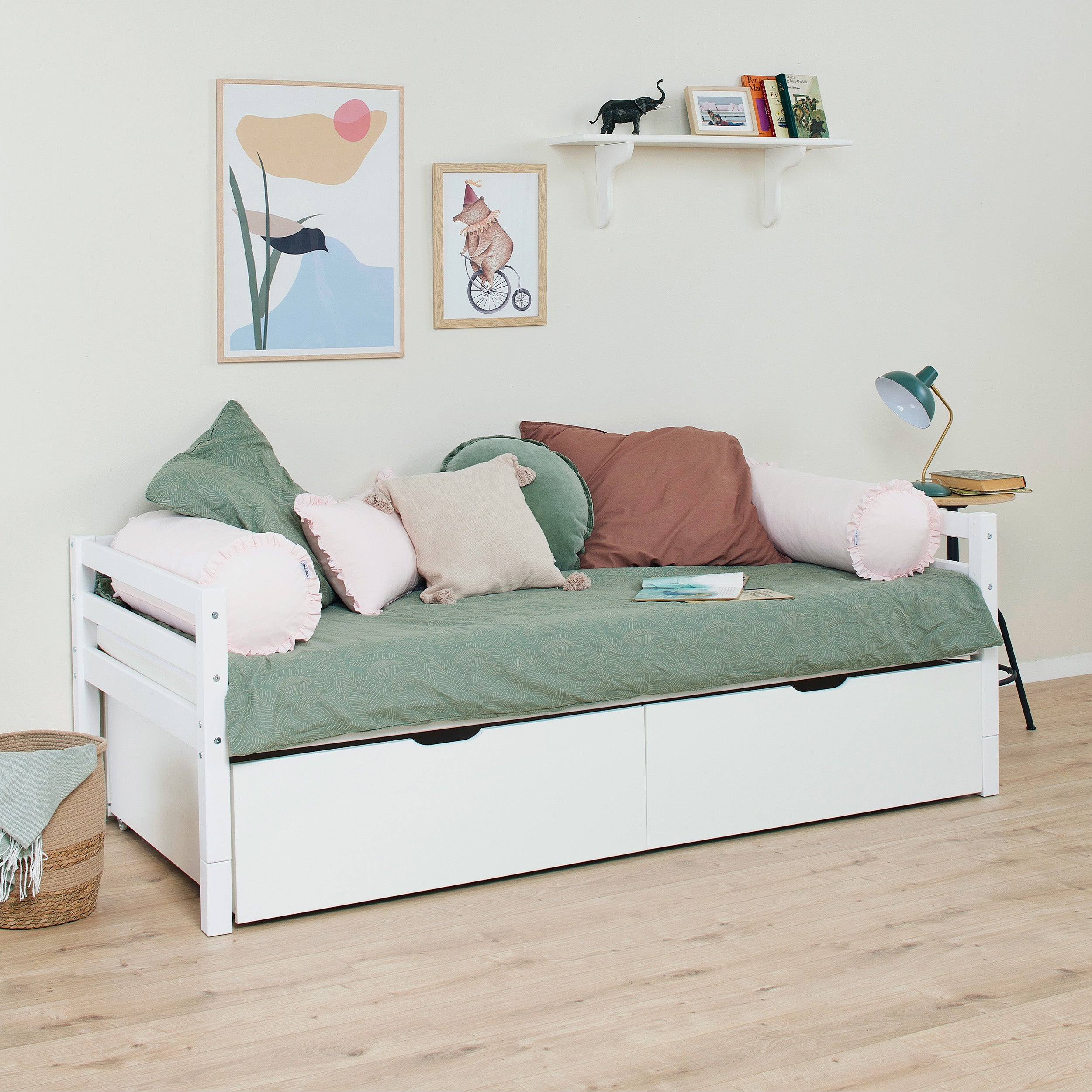 Hoppekids ECO Dream Daybed 90x200 mit Plus Size Schubladen