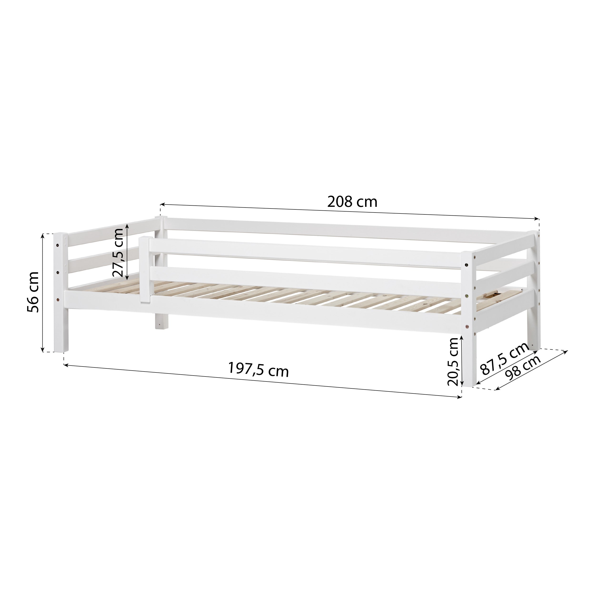 ECO Dream Lit junior avec matelas en Koldskum