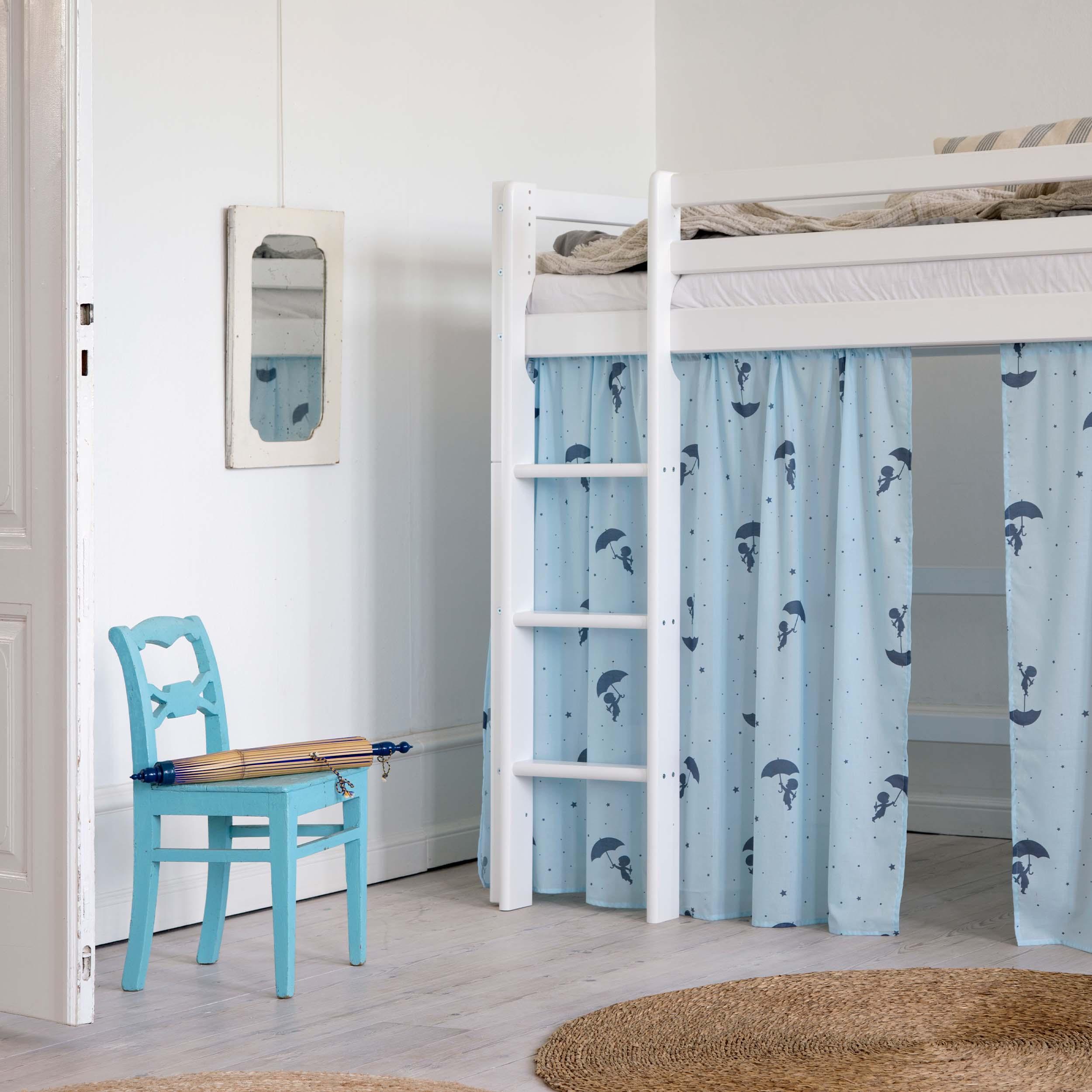 Hoppekids Ole Lukoie Bedgordijn, Blauw