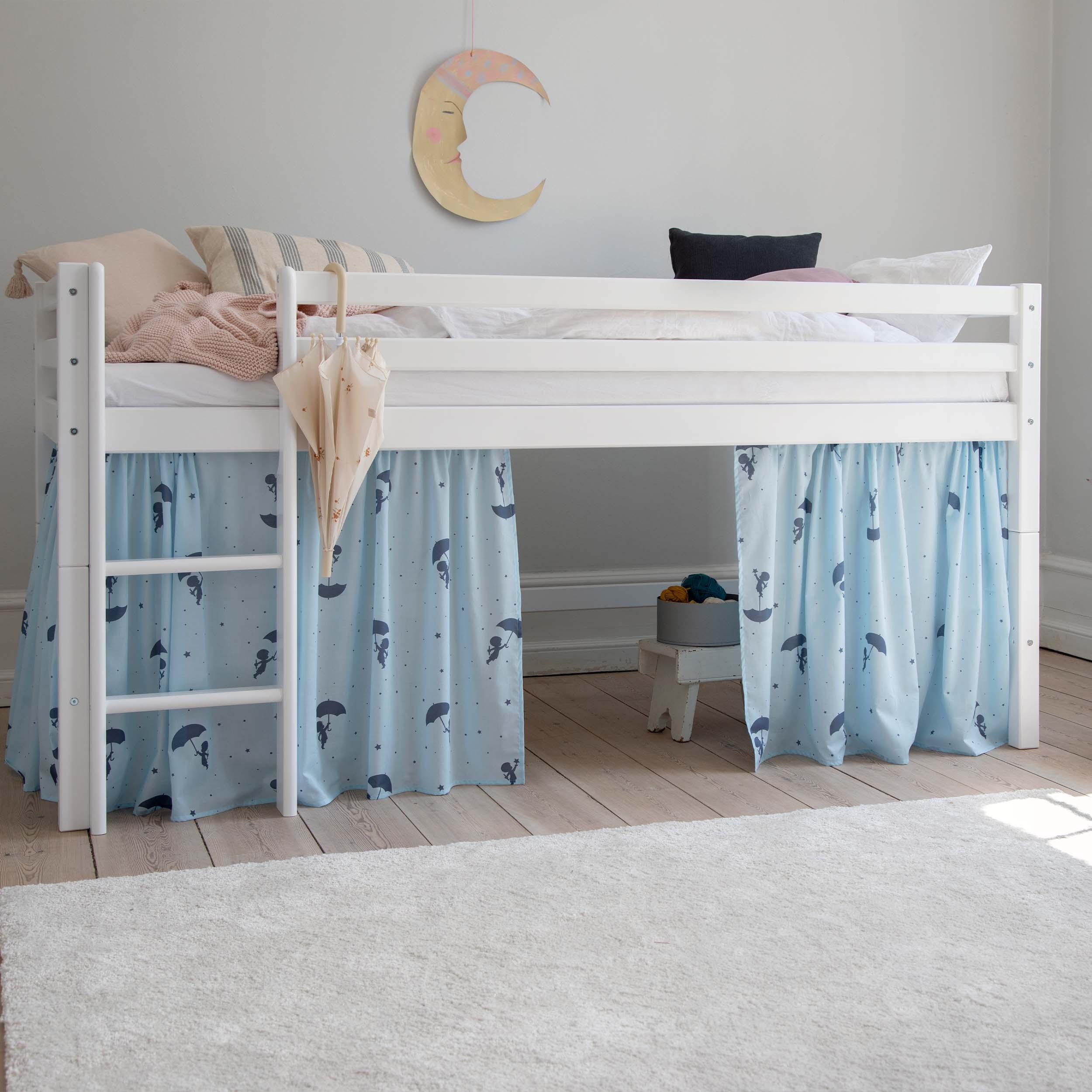Hoppekids Ole Lukoie Bedgordijn, Blauw