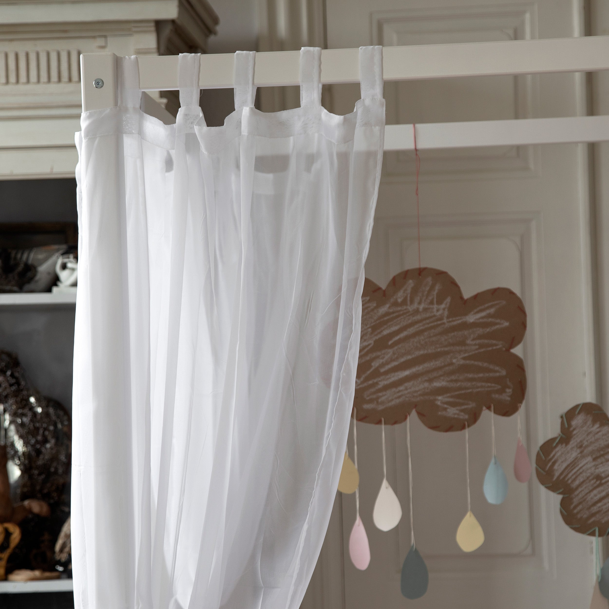 Hoppekids ECO Dream Himmelseng med Sengehimmel og Madras