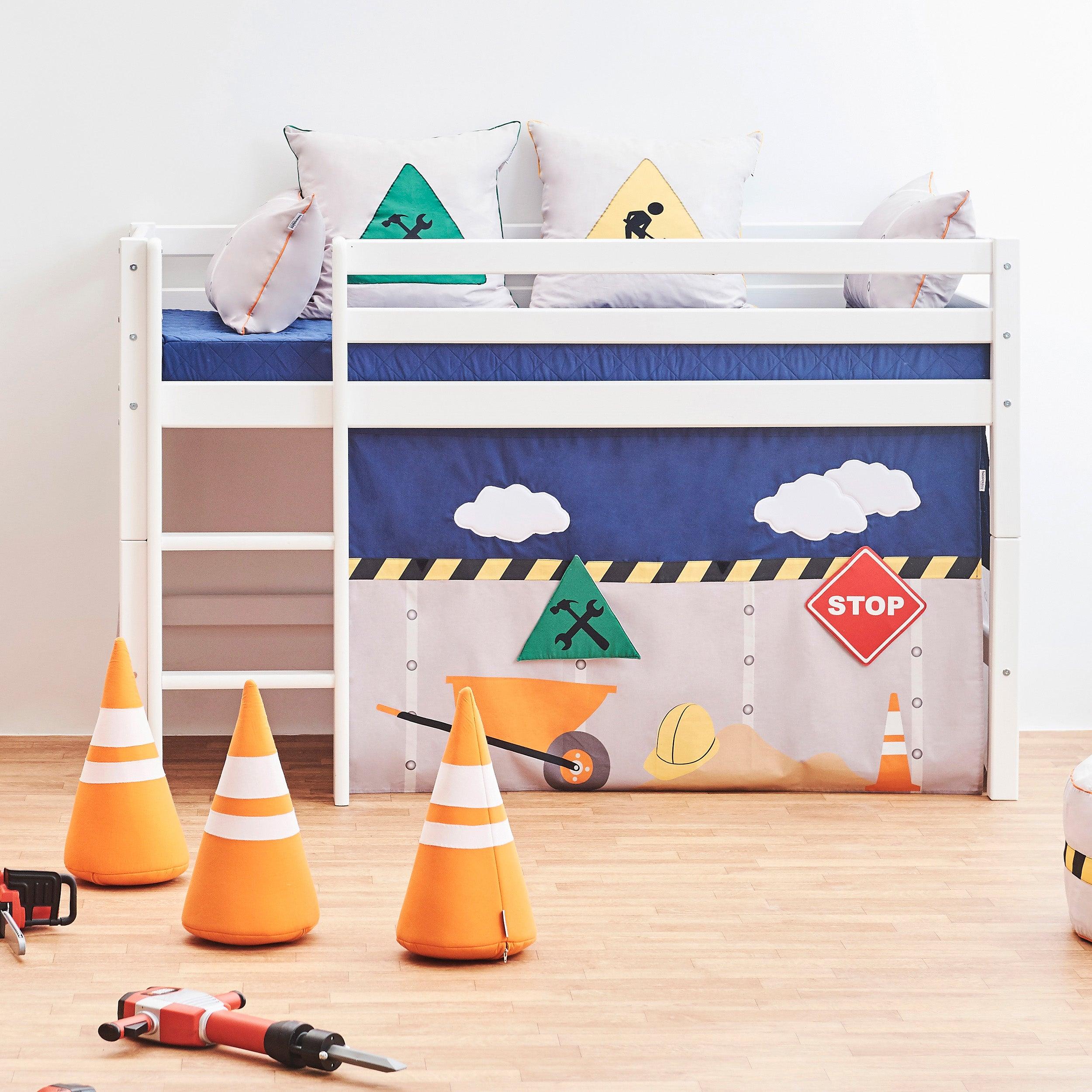 Hoppekids Construction Rideau de lit