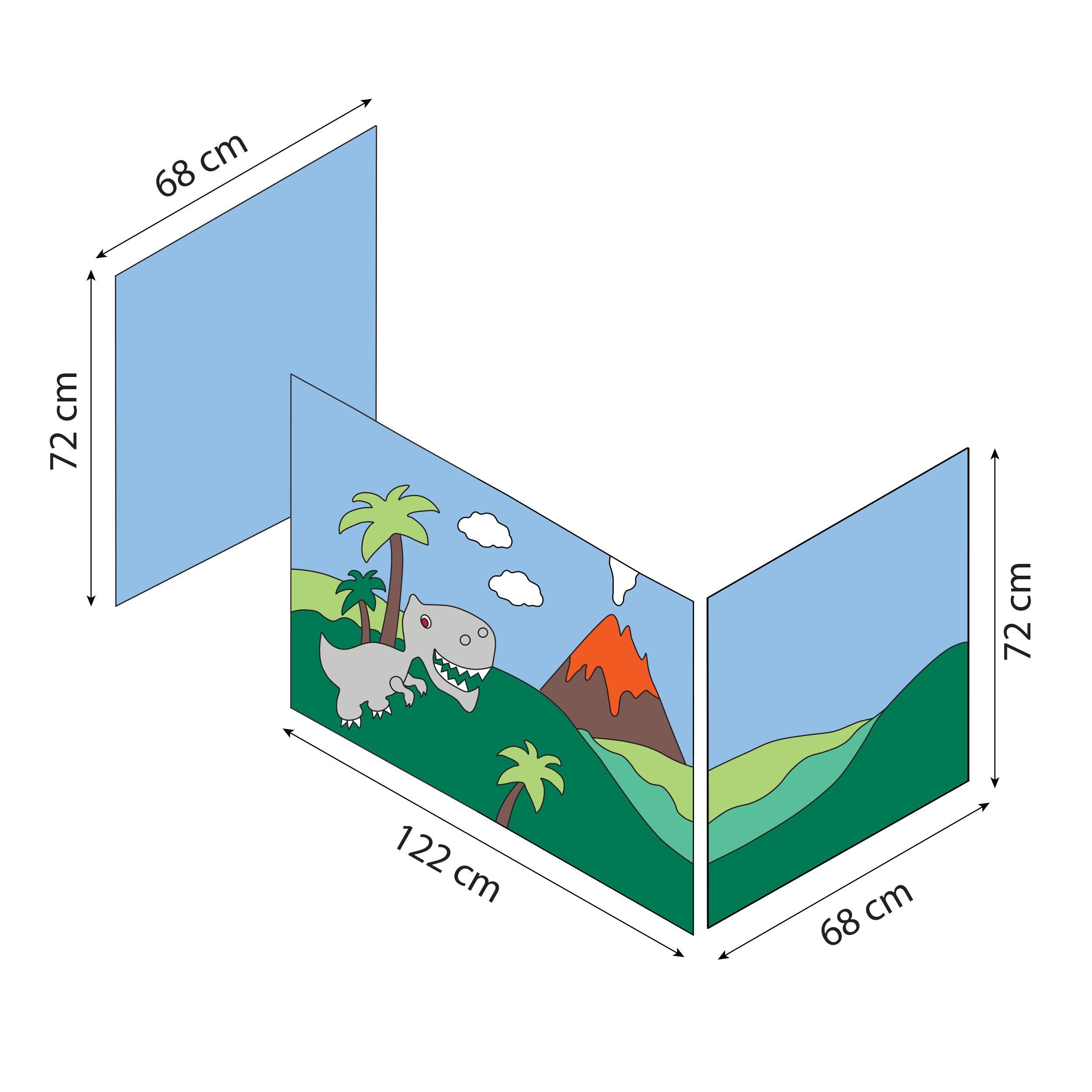 Tenda da letto Hoppekids Dinosauri