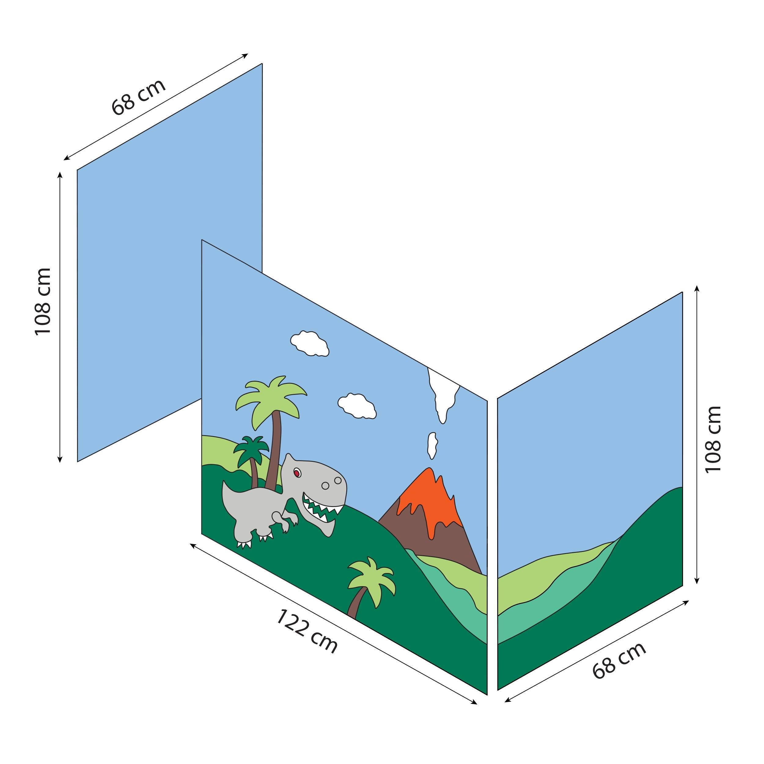 Tenda da letto Hoppekids Dinosauri