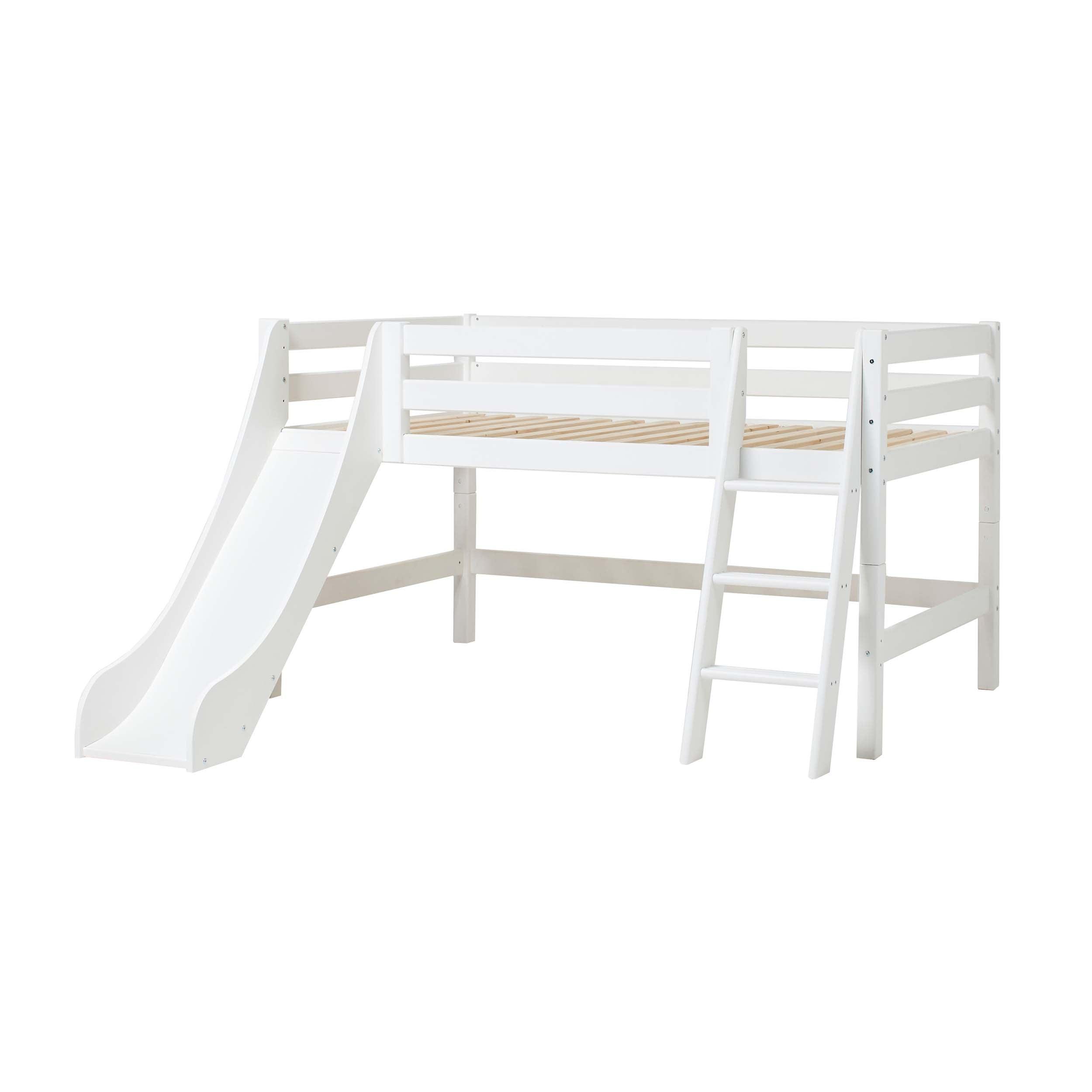 Hoppekids ECO Luxury Loftsäng med Rutschkana