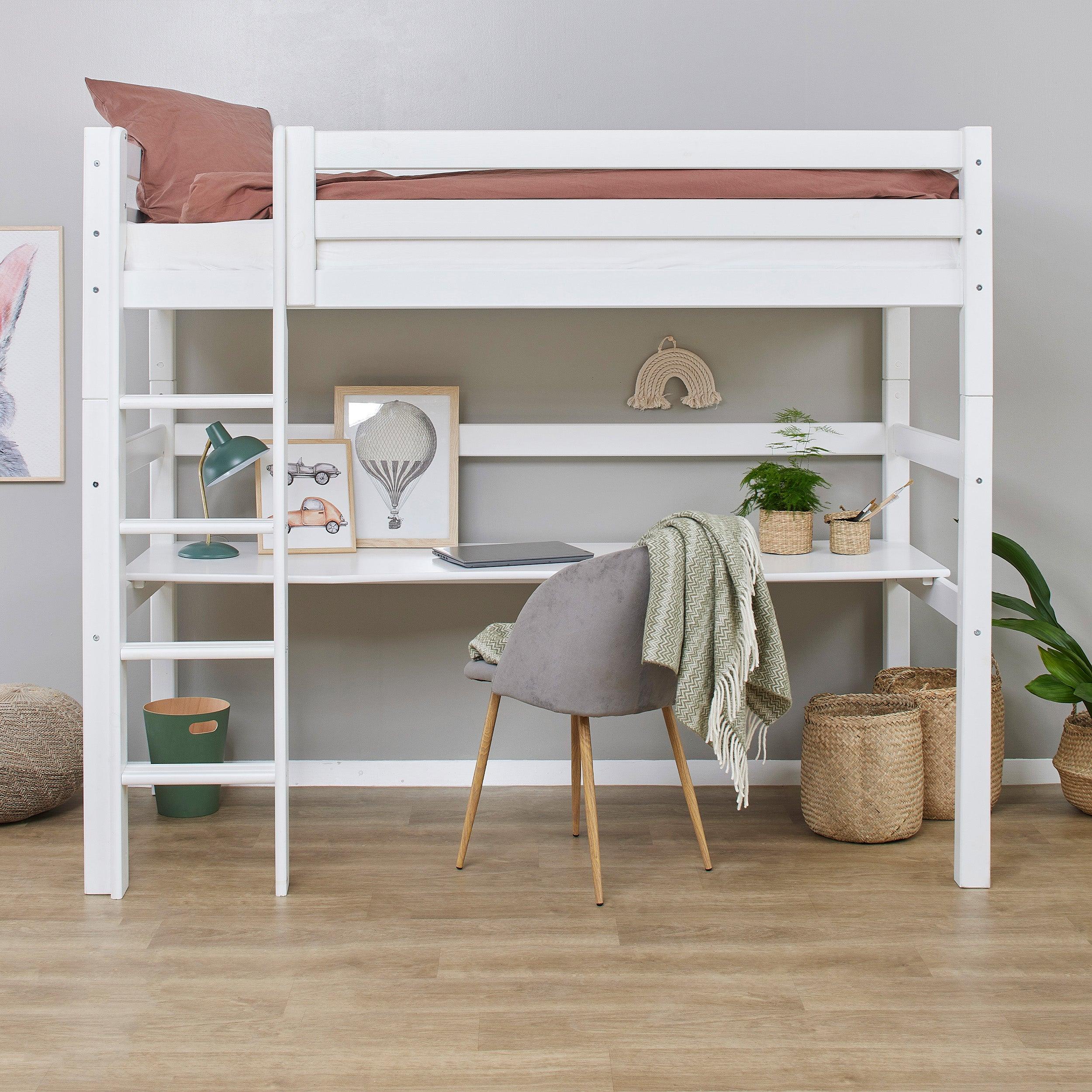 Hoppekids ECO Luxury Cama Alta con tablero de mesa