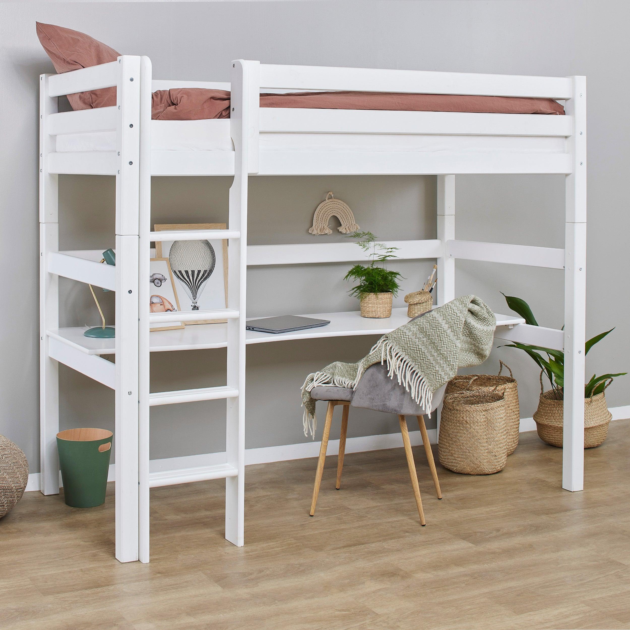 Hoppekids ECO Luxury Cama Alta con tablero de mesa