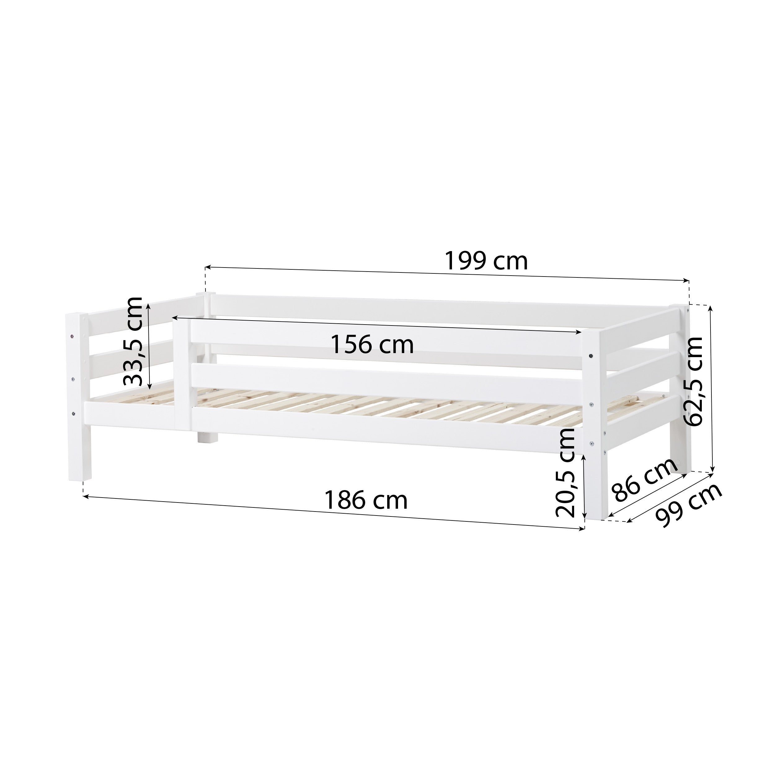 Hoppekids ECO Luxury Einzelbett