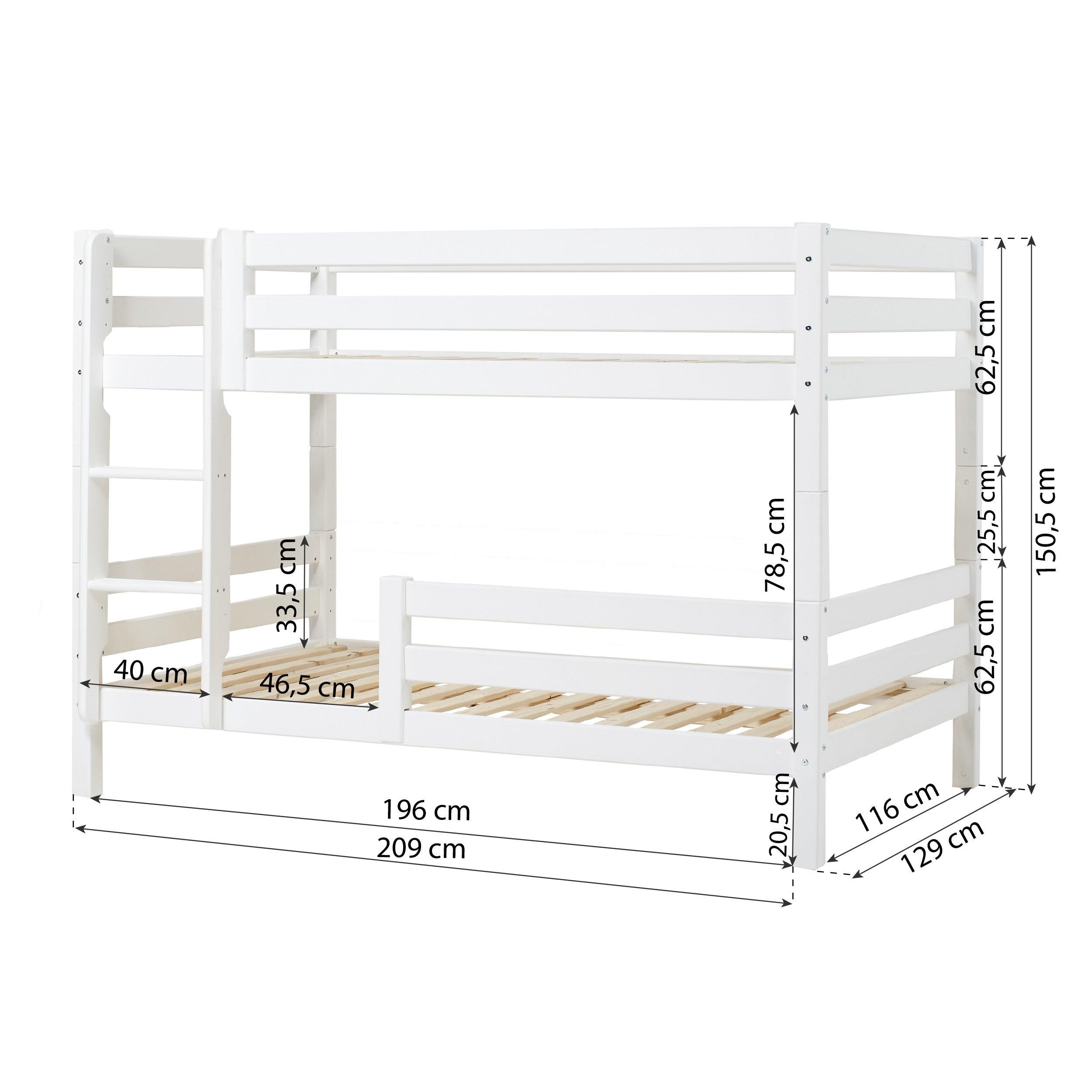 Hoppekids ECO Luxury Beliche (barreira extra para a cama)
