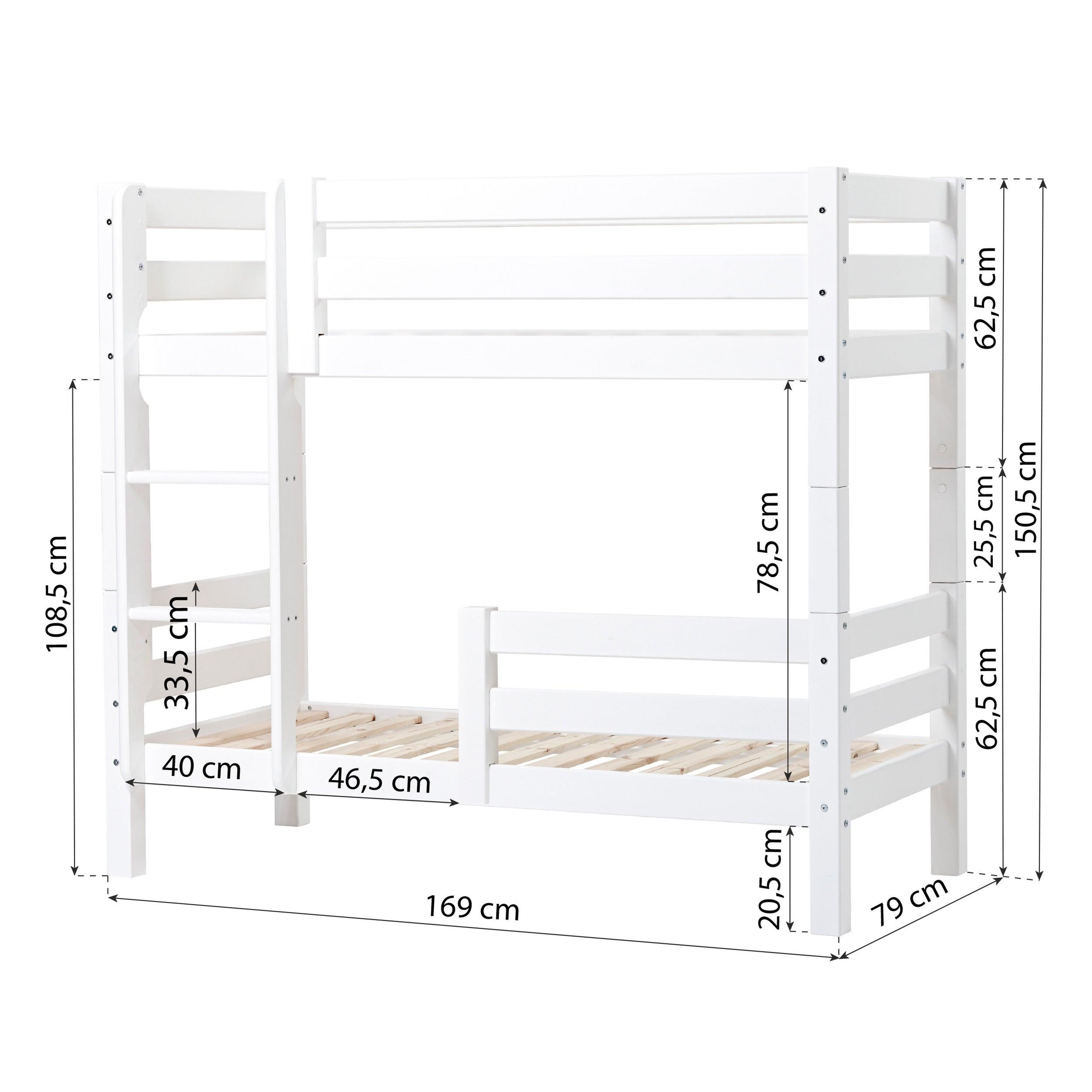 Hoppekids ECO Luxury Beliche (barreira extra para a cama)