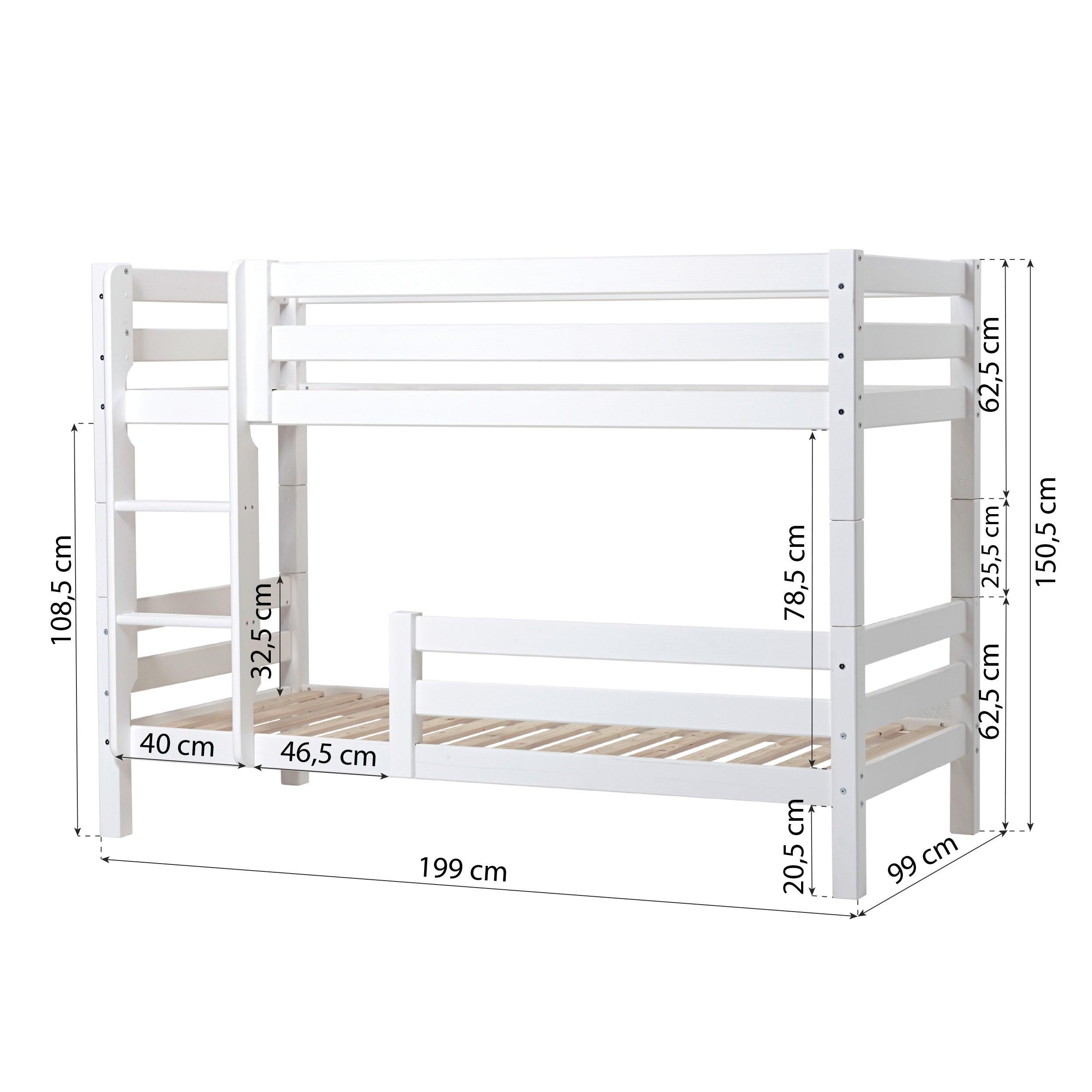 Hoppekids ECO Luxury Beliche (barreira extra para a cama)