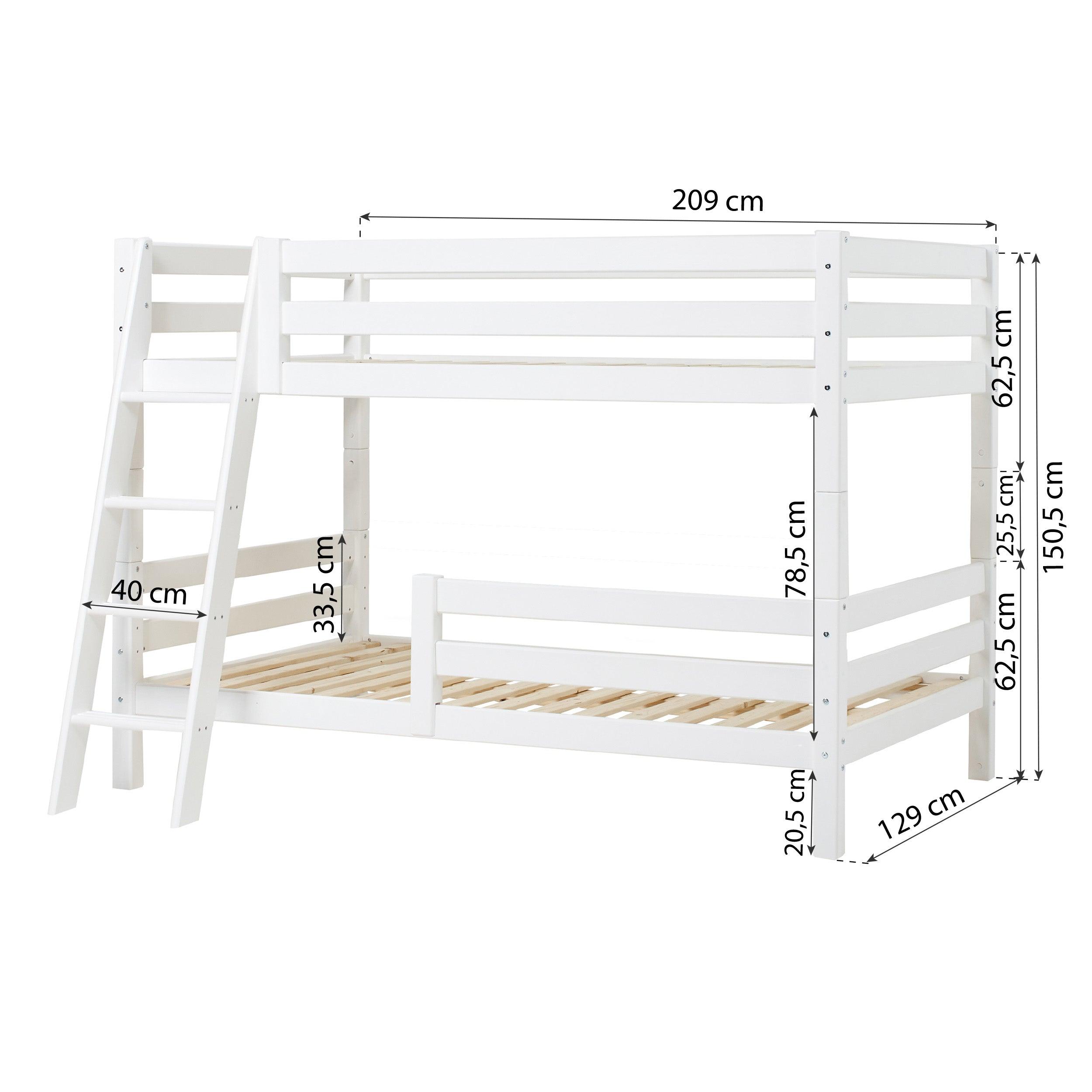 Hoppekids ECO Luxury Beliche (barreira extra para a cama)
