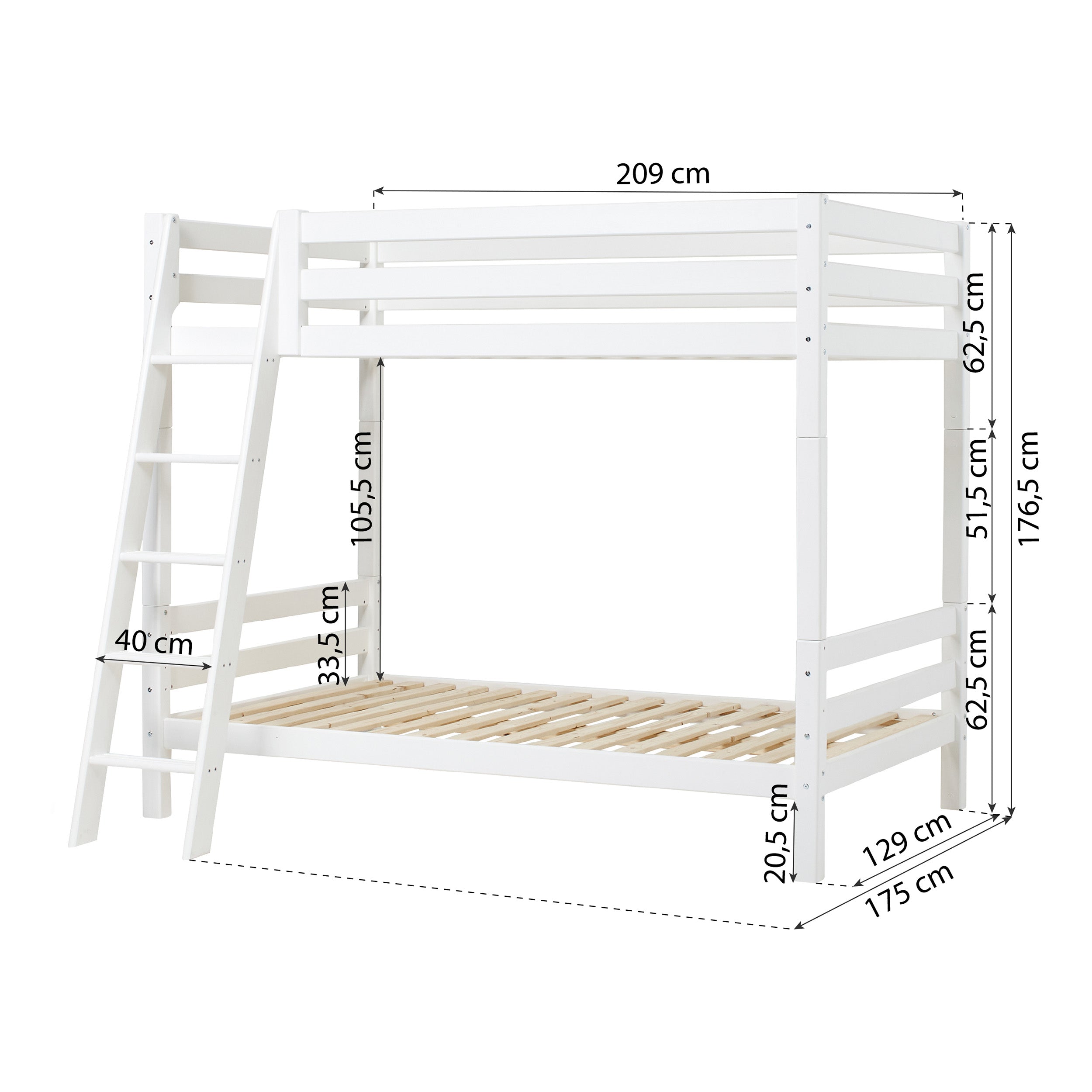 Hoppekids ECO Luxury Hoch Etagenbett