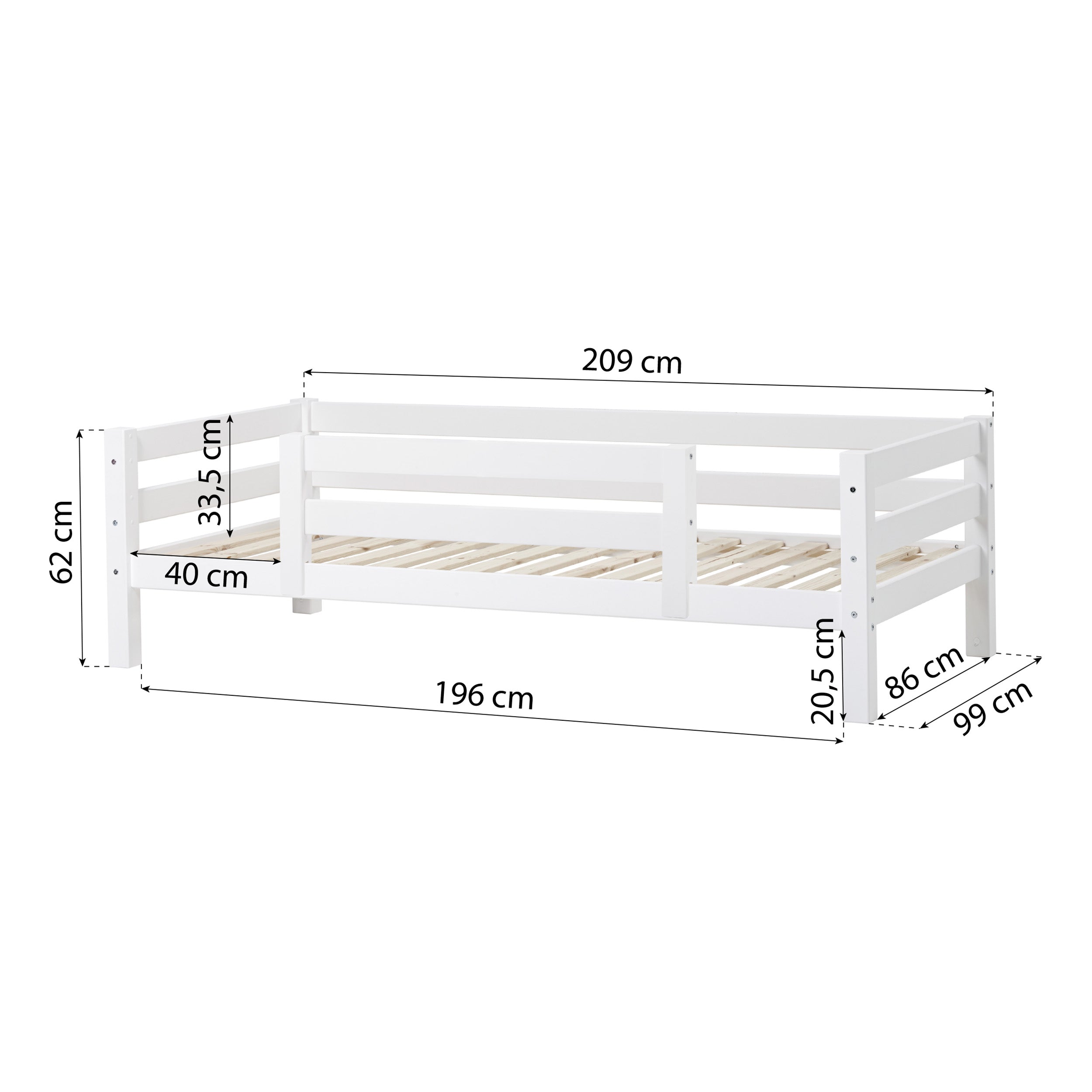 Hoppekids ECO Luxury Einzelbett