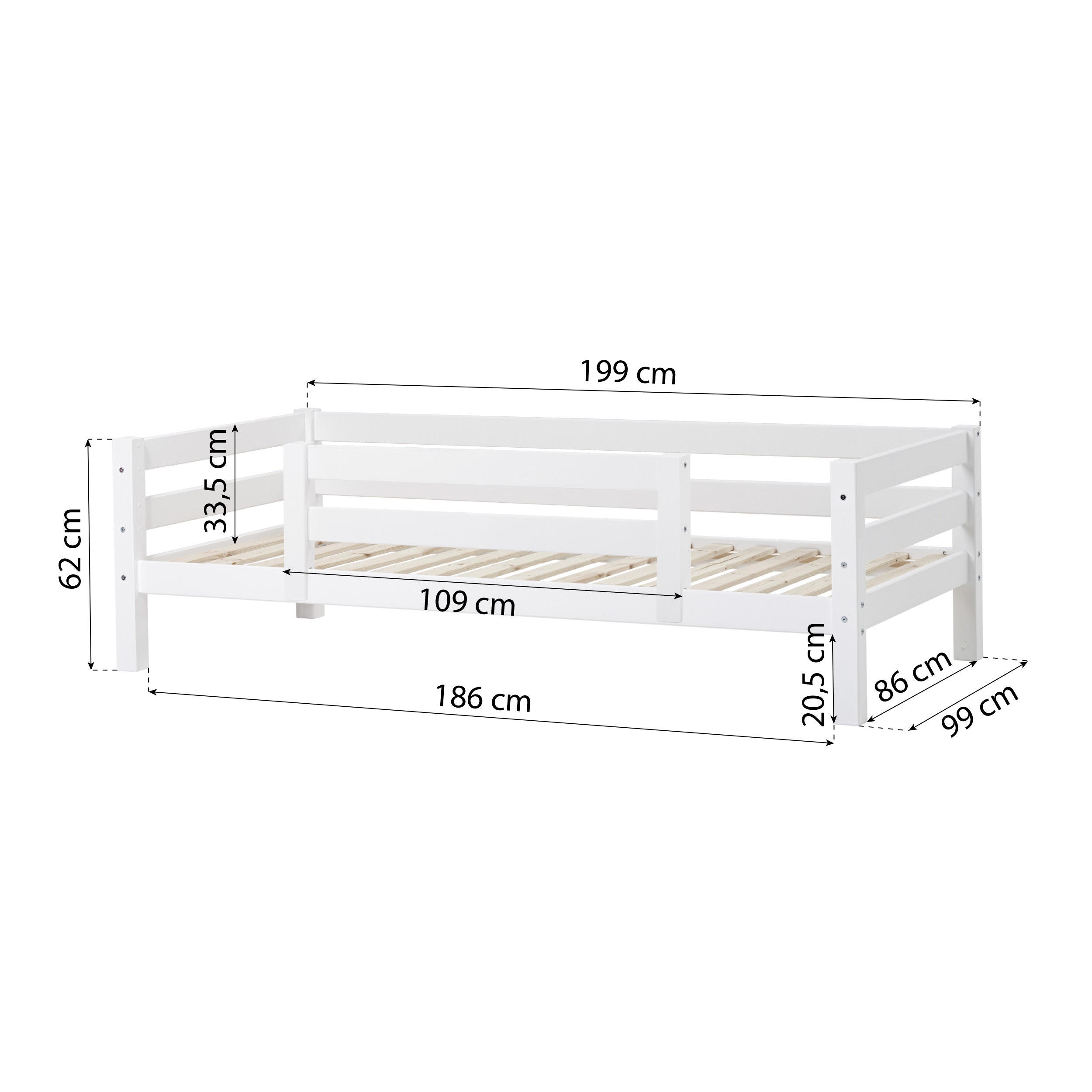 Hoppekids ECO Luxury Einzelbett