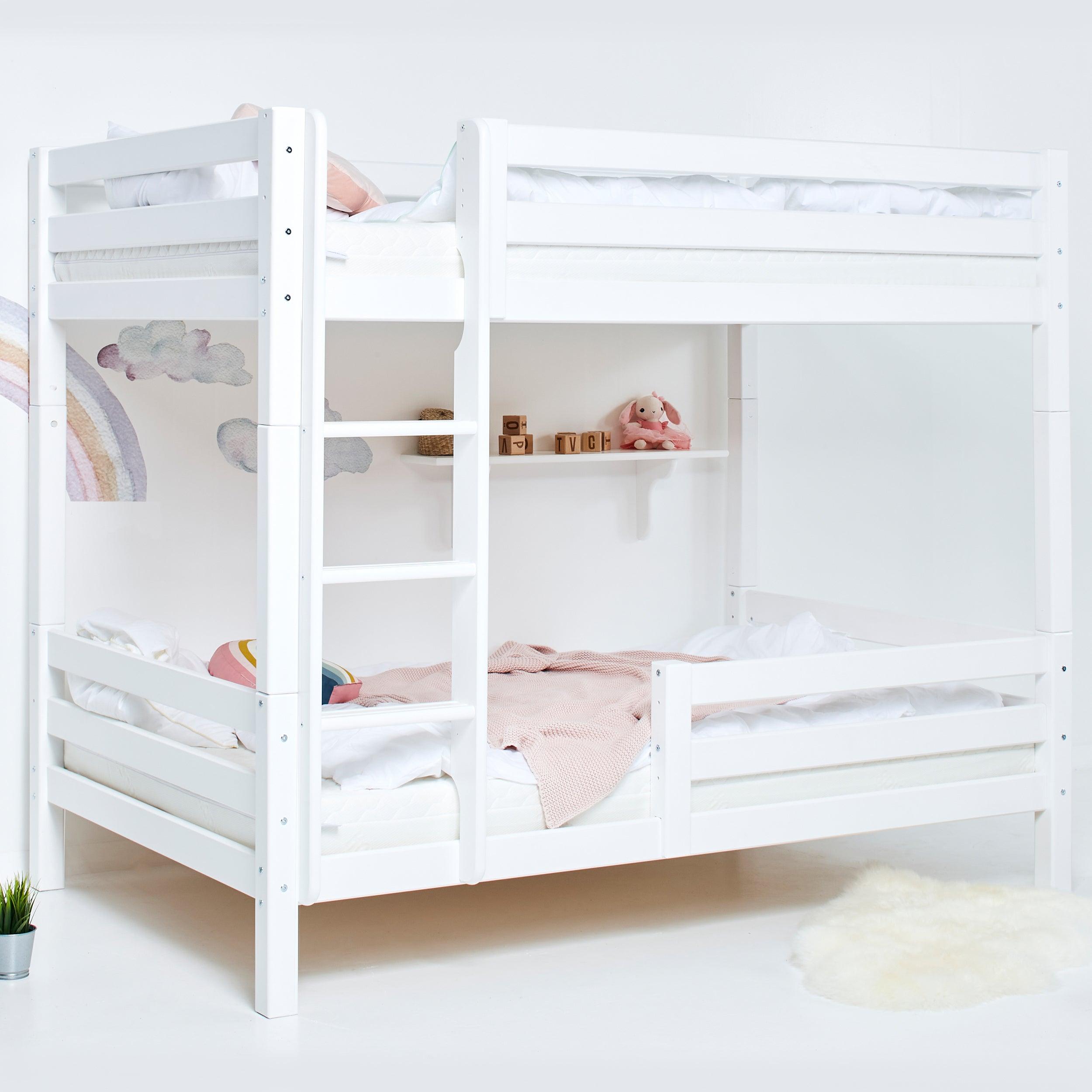 Hoppekids ECO Luxury Litera Alta con barandillas de cama