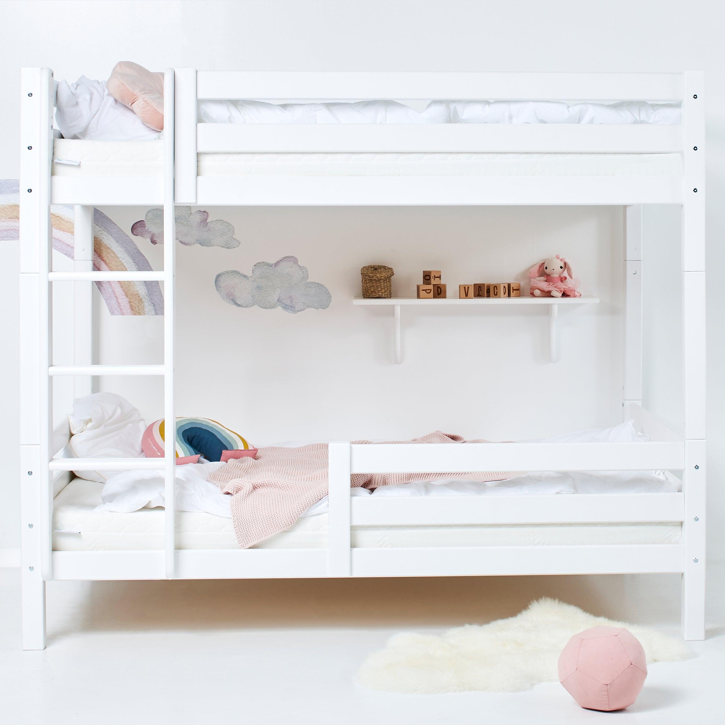 Hoppekids ECO Luxury Litera Alta con barandillas de cama