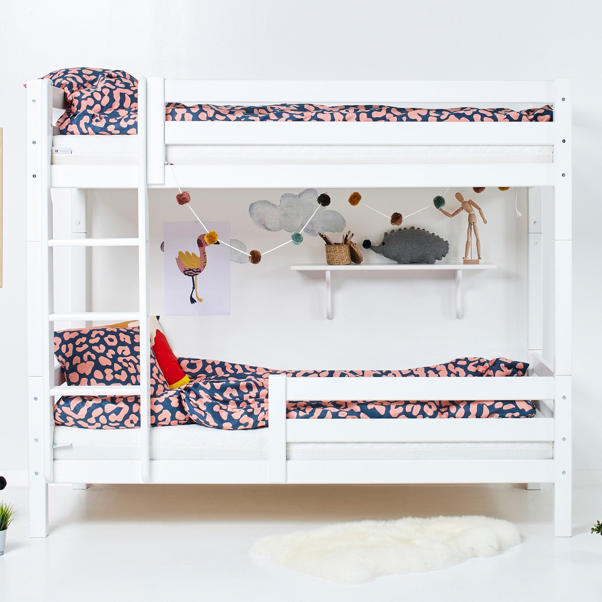 Hoppekids ECO Luxury Litera Alta con barandillas de cama