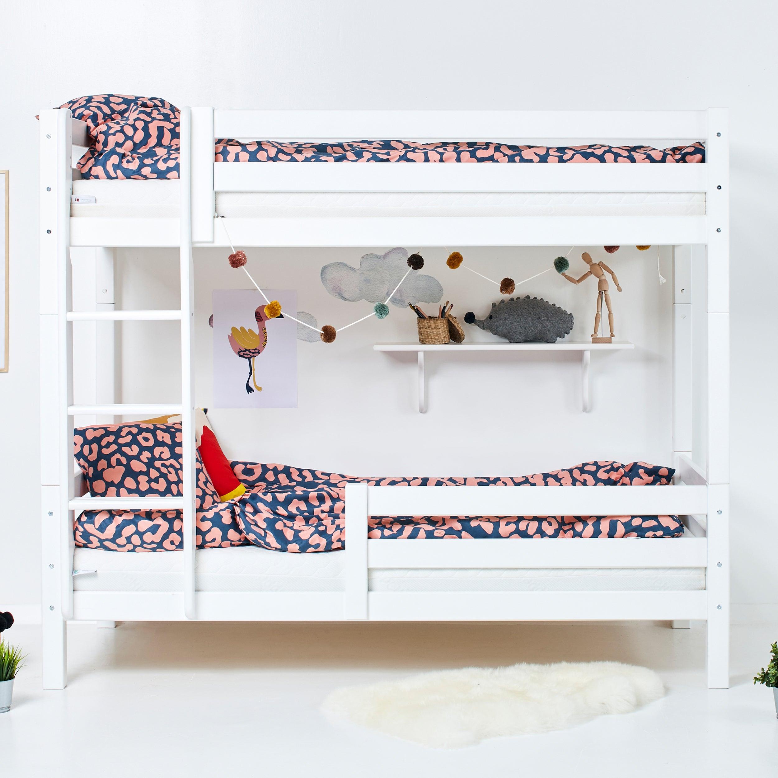 Hoppekids ECO Luxury Litera Alta con barandillas de cama