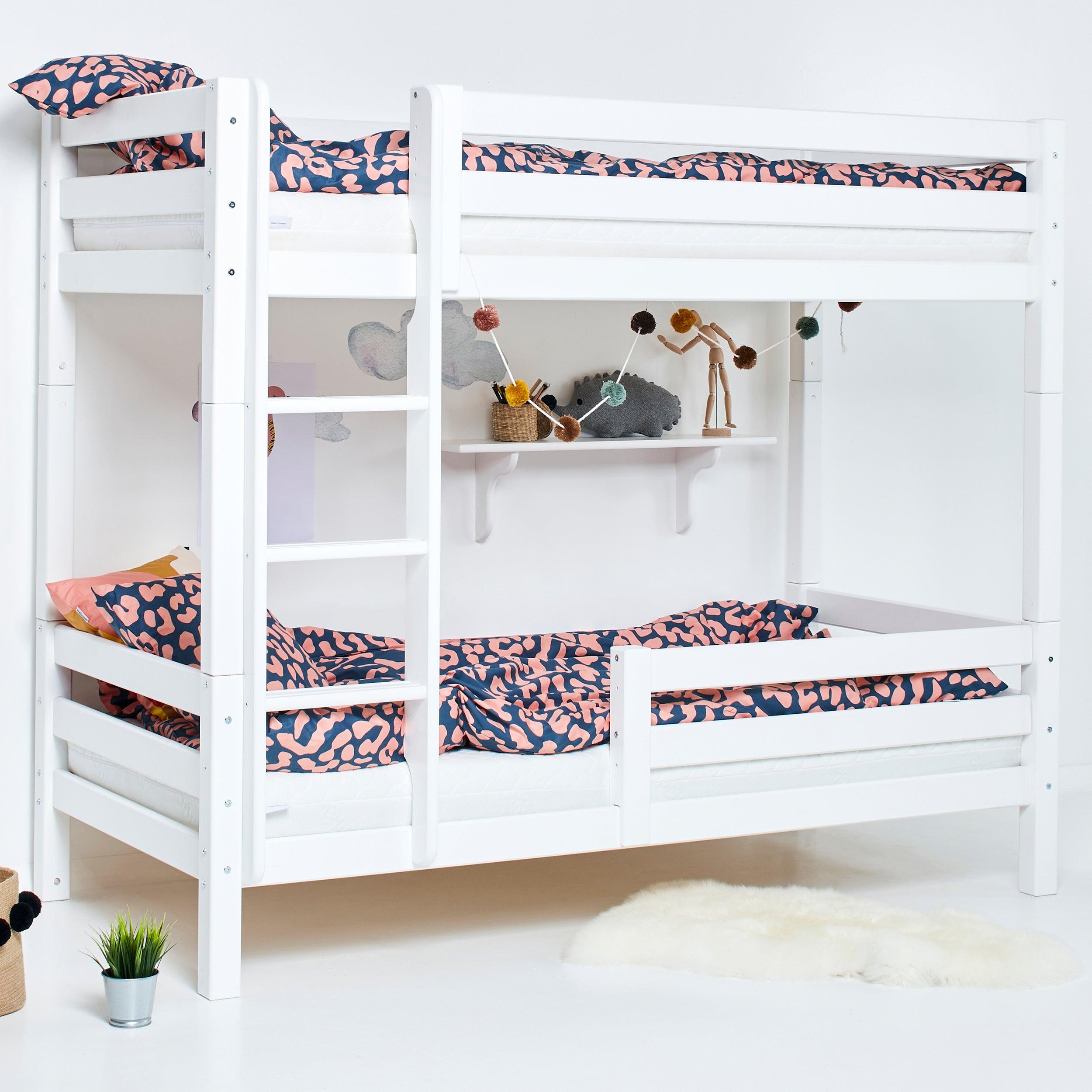 Hoppekids ECO Luxury Litera Alta con barandillas de cama