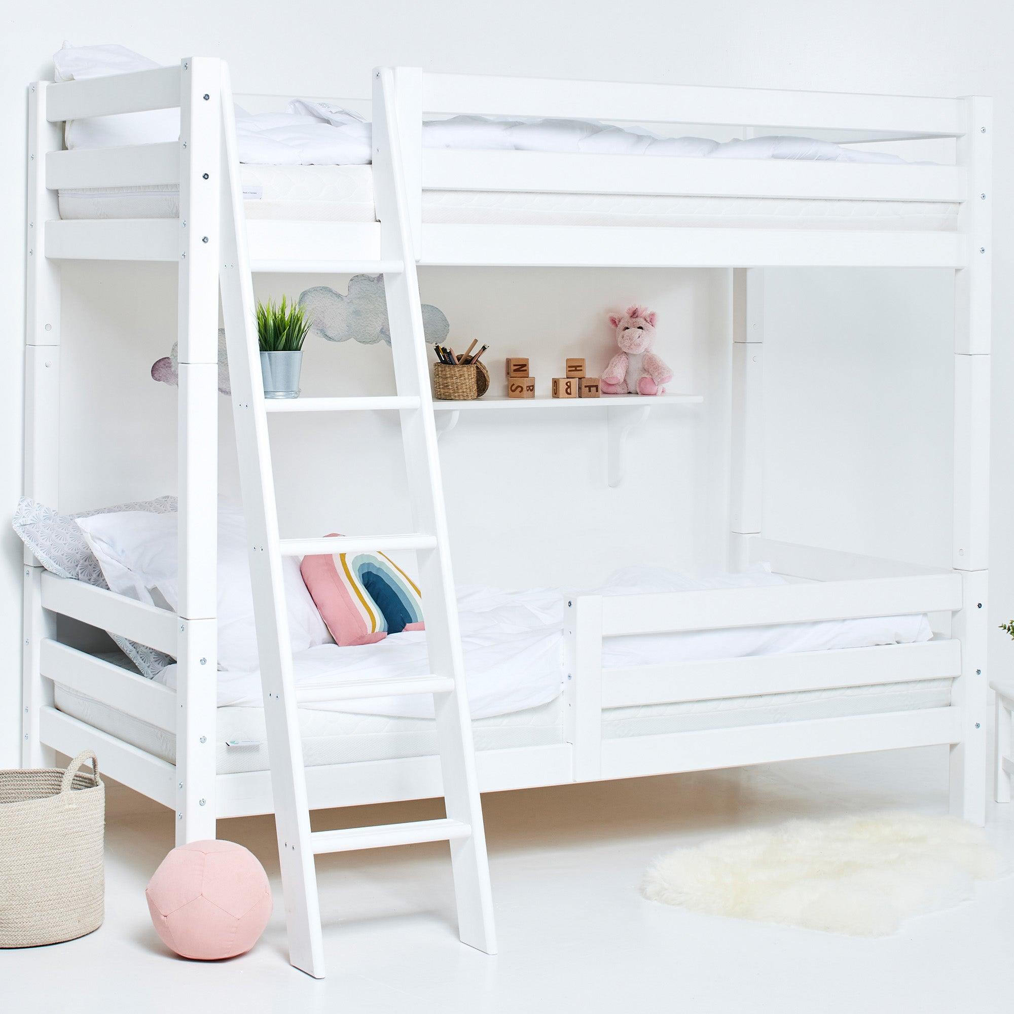 Hoppekids ECO Luxury Litera Alta con barandillas de cama
