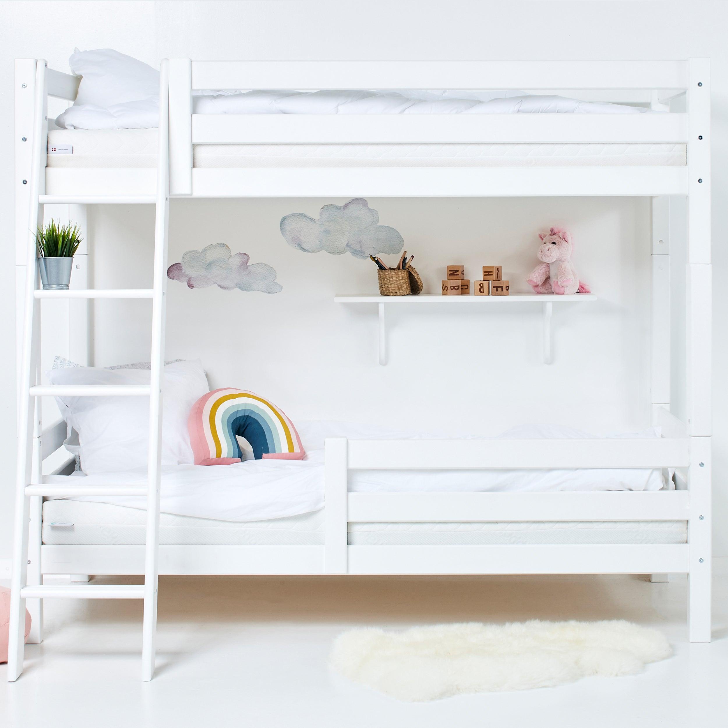 Hoppekids ECO Luxury Litera Alta con barandillas de cama
